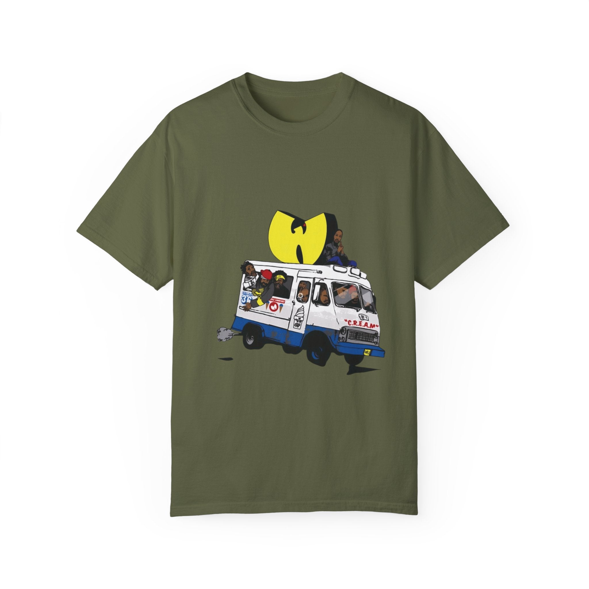 Wutang Cream Car T-Shirt