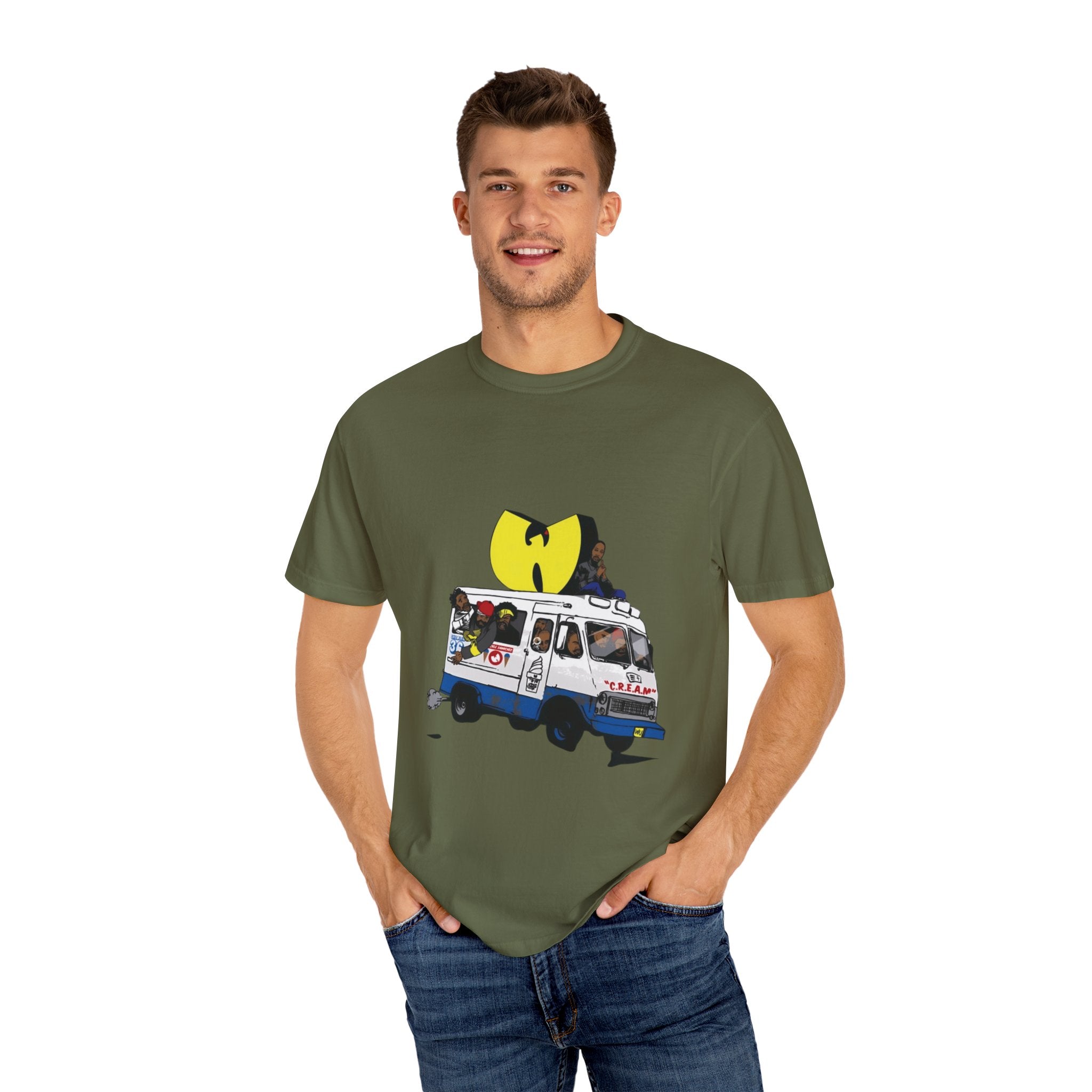 Wutang Cream Car T-Shirt