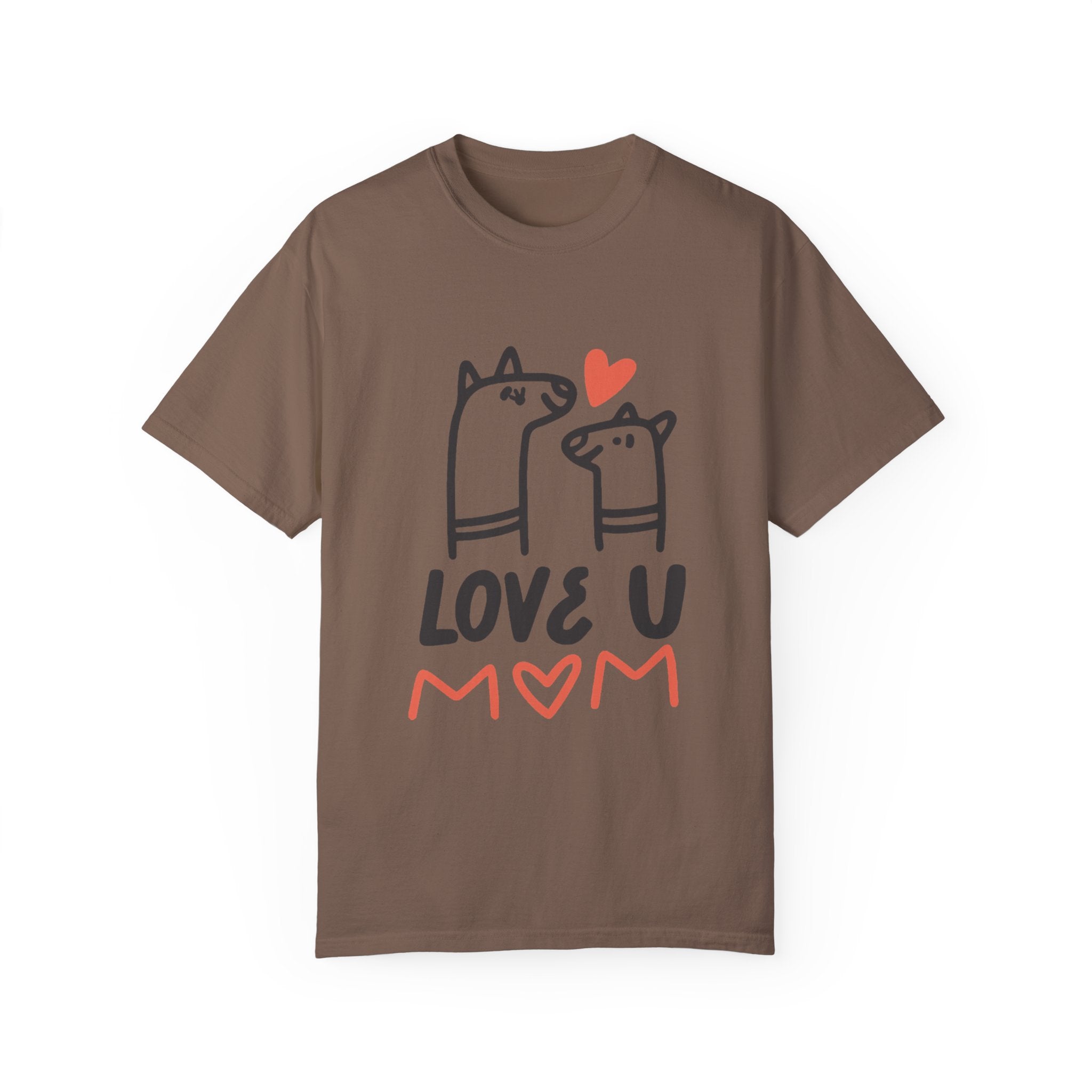 Love U Mom T-Shirt – Heartfelt Mother's Day Gift Tee