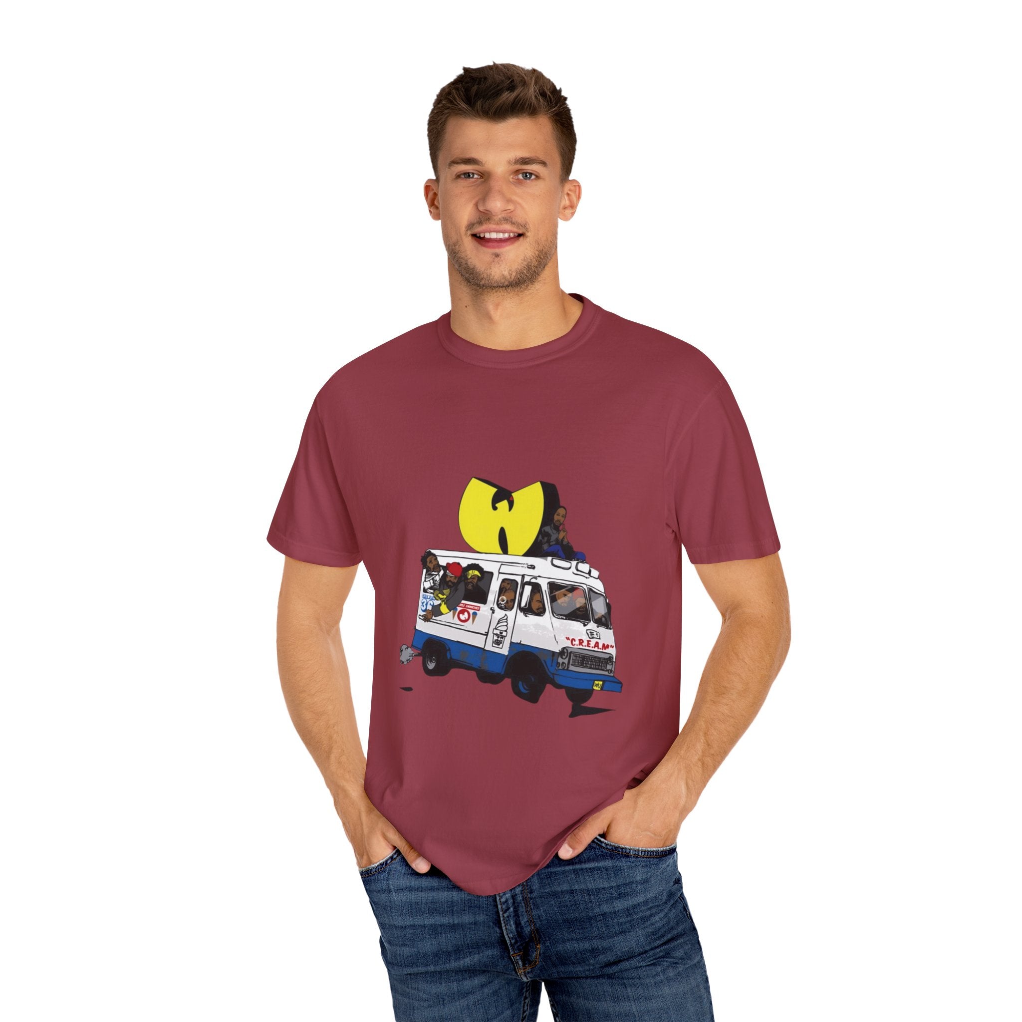 Wutang Cream Car T-Shirt