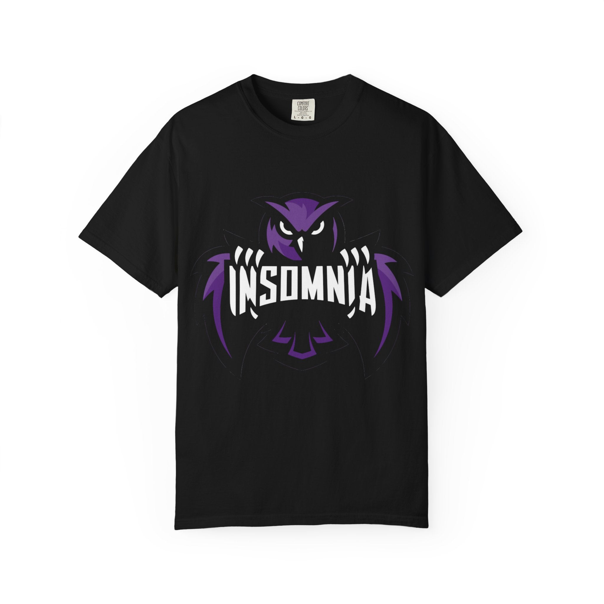 Insomnia Owl Mascot Logo – Fierce Nocturnal Animal Emblem for Gamers, Creators, and Night Owls
