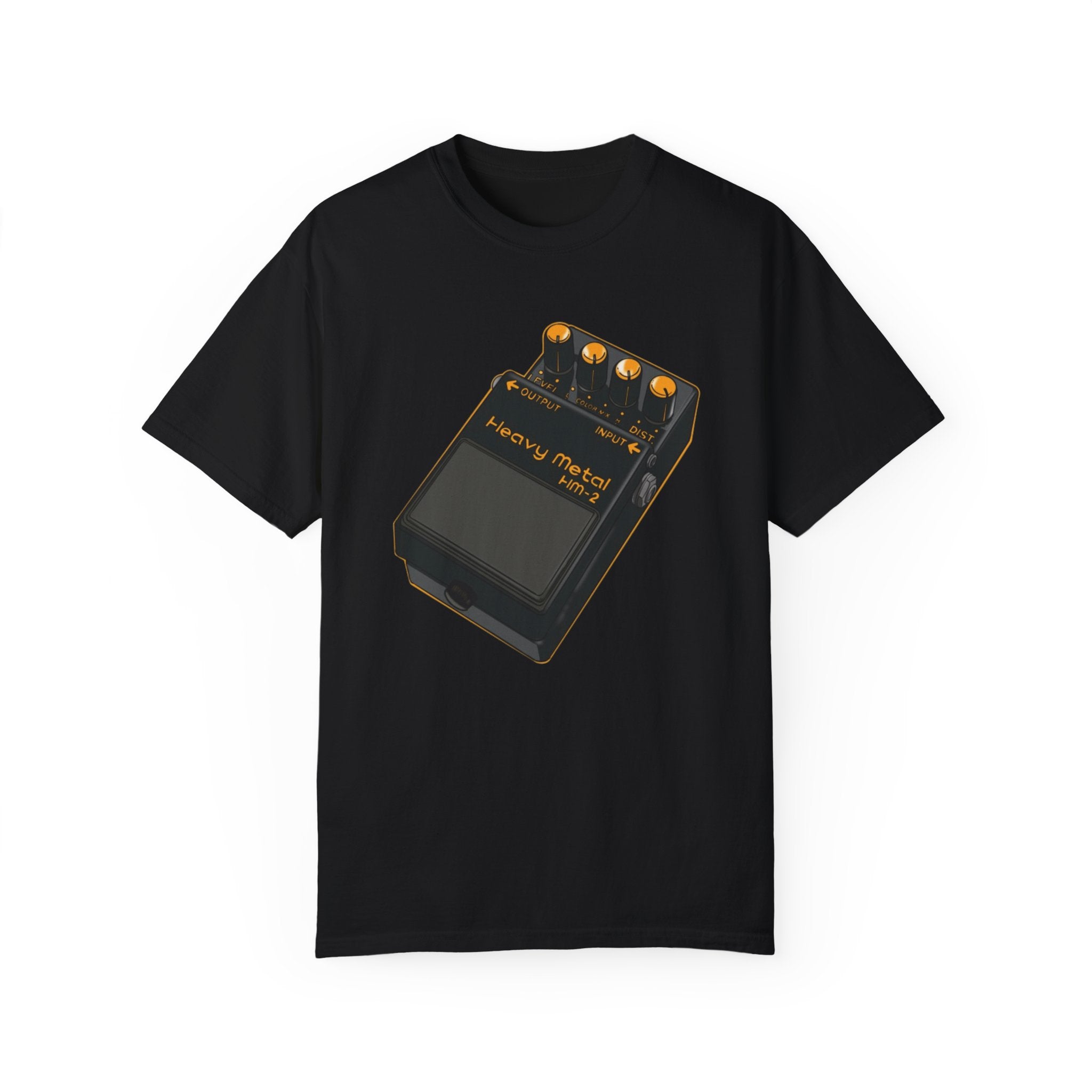 HM2 T-Shirt – Heavy Metal Distortion Pedal Graphic Tee for Guitarists