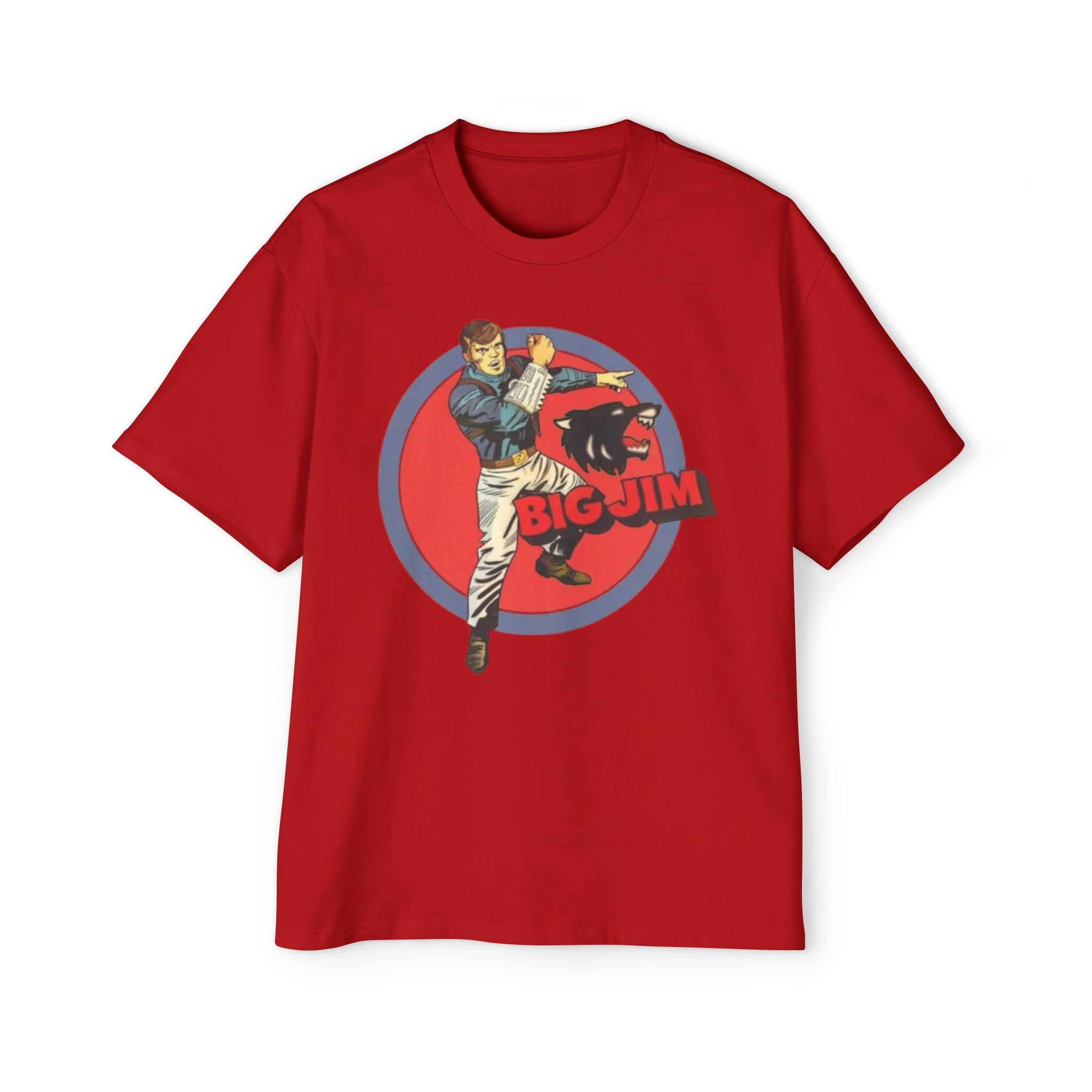 Big Action Hero T-Shirt – 70s Toy-Inspired Vintage Graphic Tee