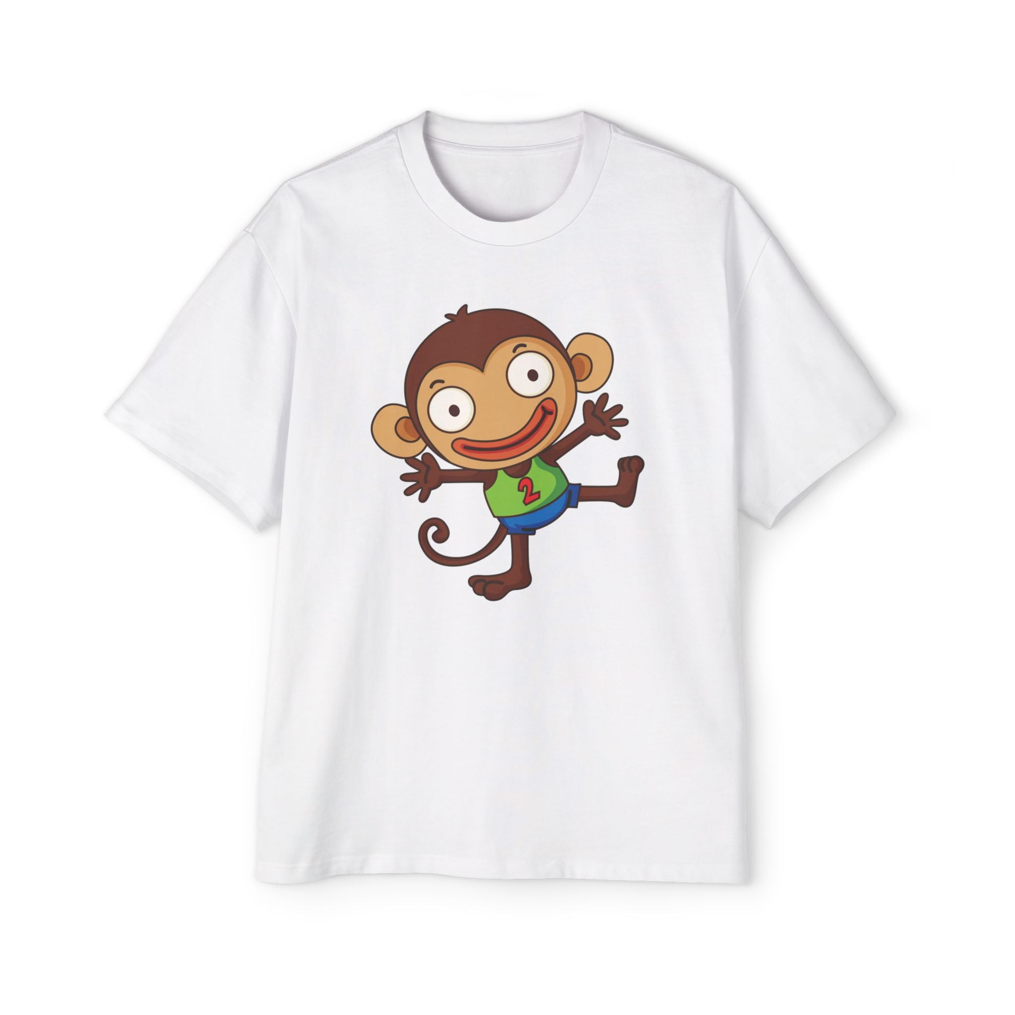 little monkey cartoon t shirt