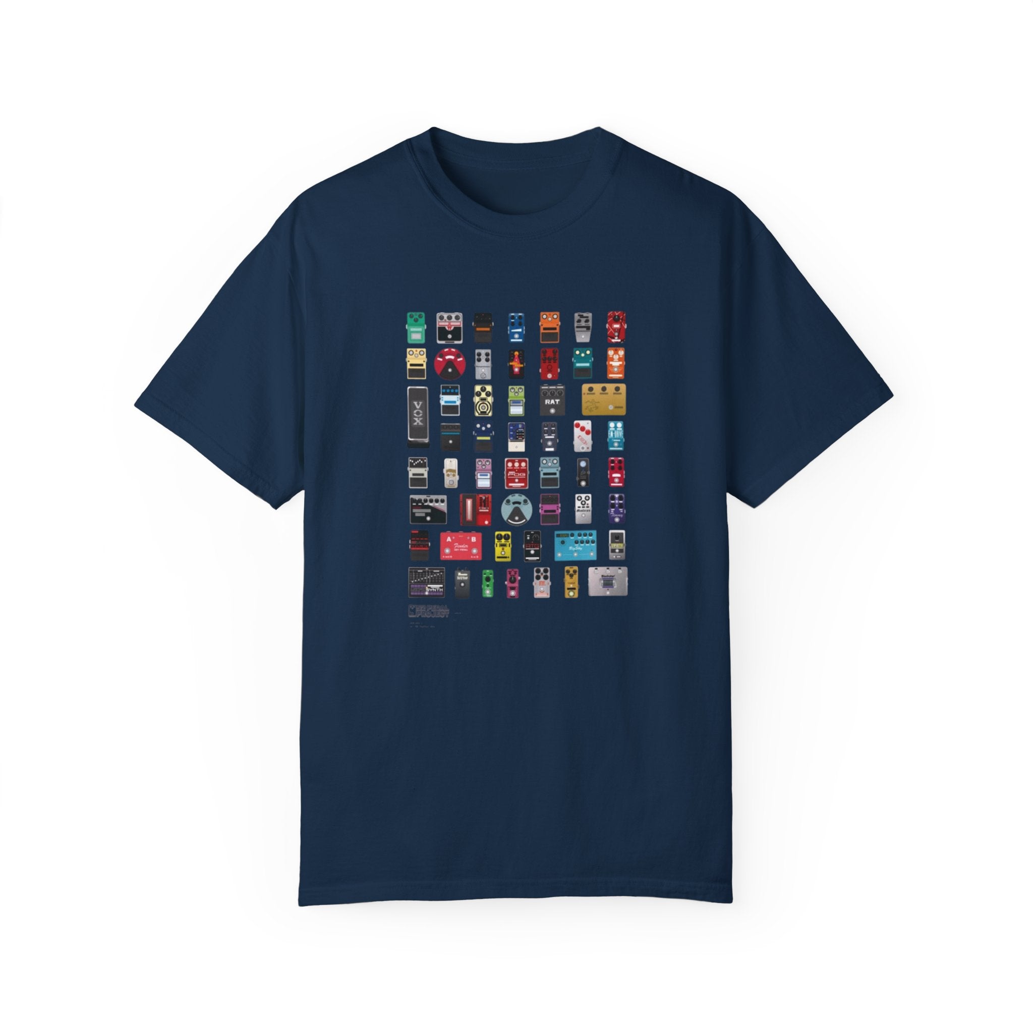 The 52 Pedal Project T-Shirt – Guitar Effects Pedalboard Enthusiast Tee