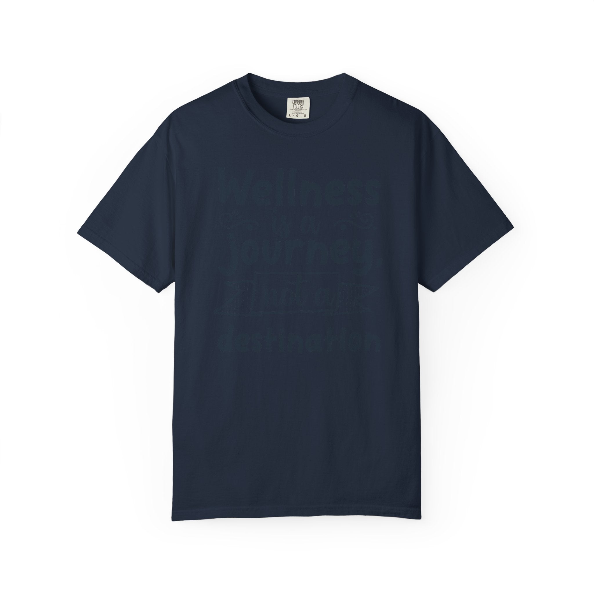 Title: Wellness Is a Journey, Not a Destination T-Shirt