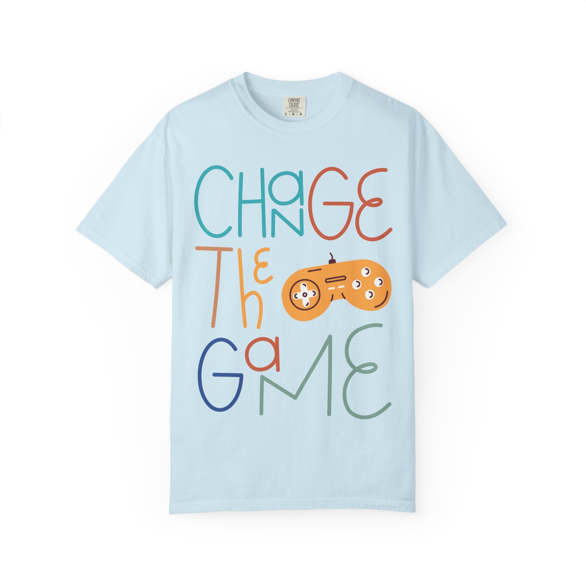 Change The Game Controller T-Shirt - Gamer Motivation Tee