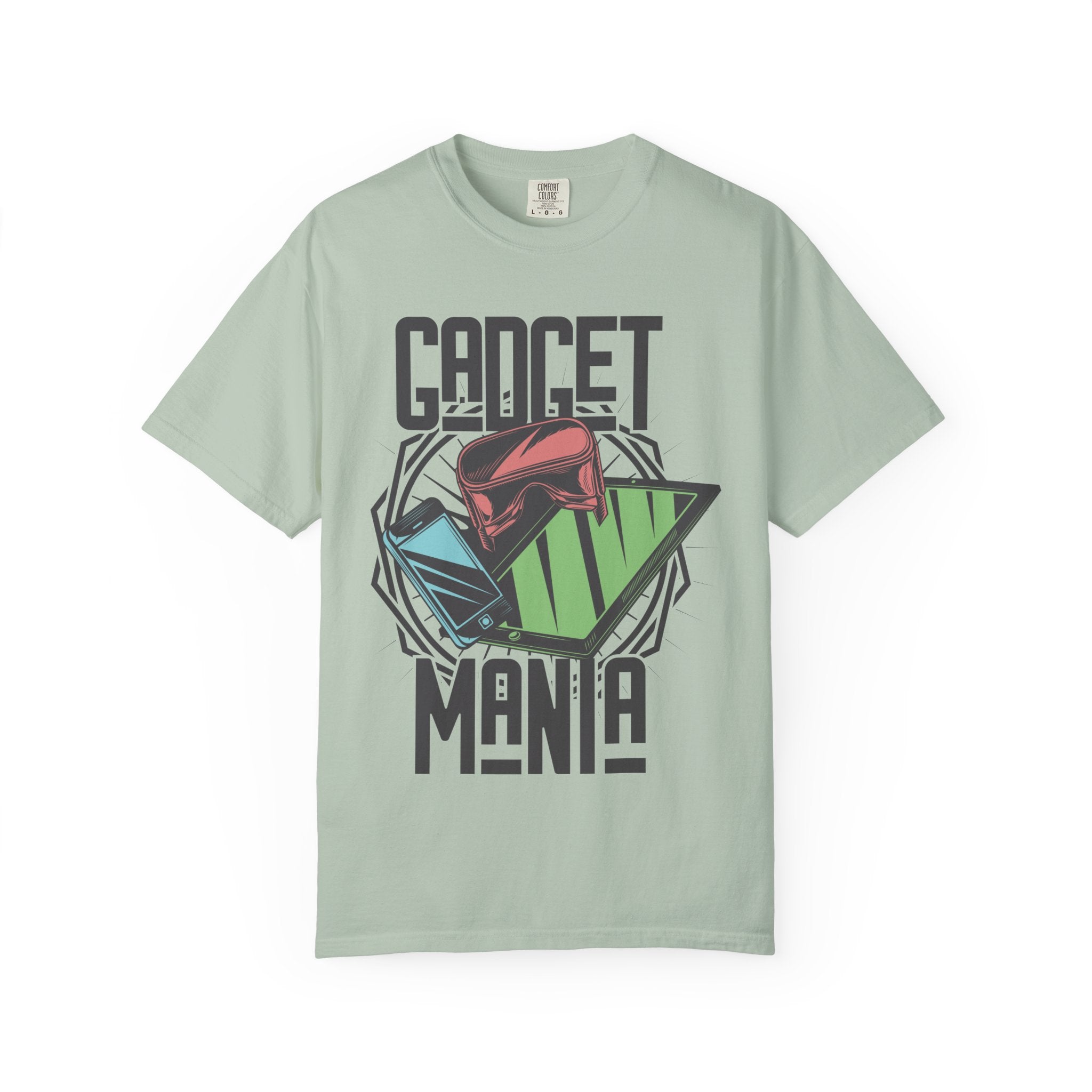 Gadget Mania T-Shirt | Tech Lover Graphic Tee for Geeks & Innovators