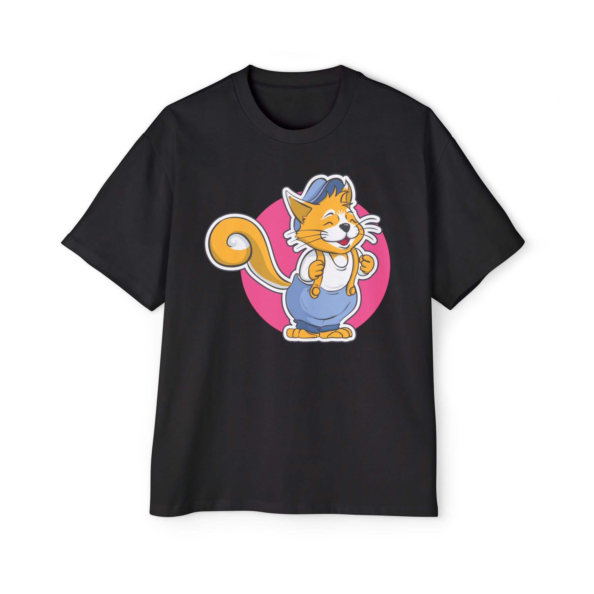 Happy Puppy Dance T-Shirt – Adorable Smiling Dog Cartoon