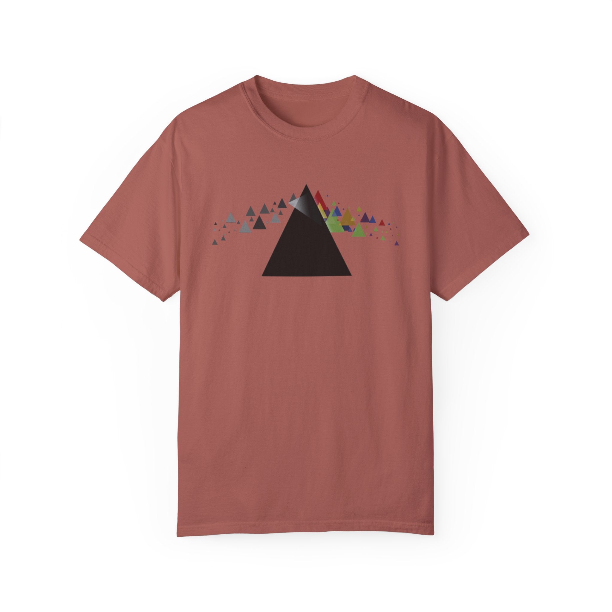 Pink Floyd Triangle Design T-Shirt – Classic Rock Tee with Iconic Prism Graphic