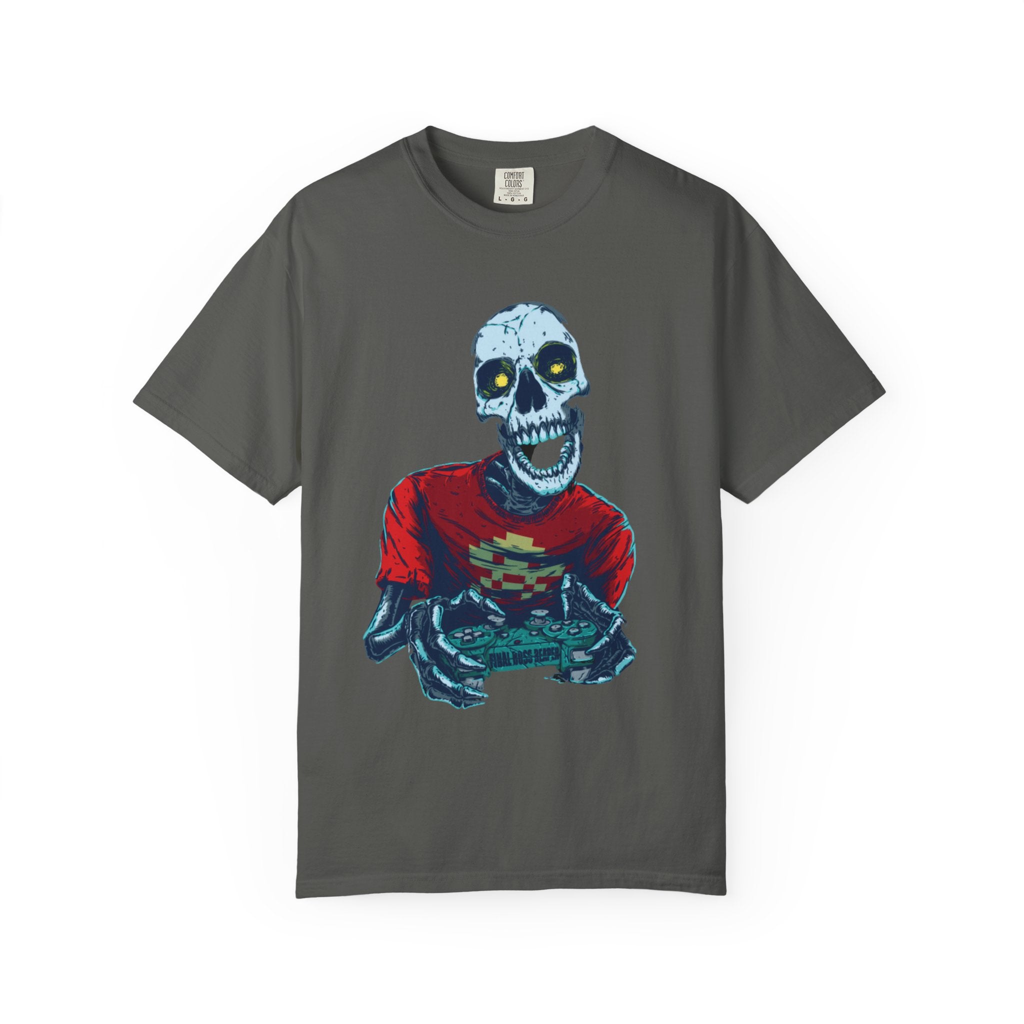Skeleton Gamer T-Shirt –  Graphic Tee