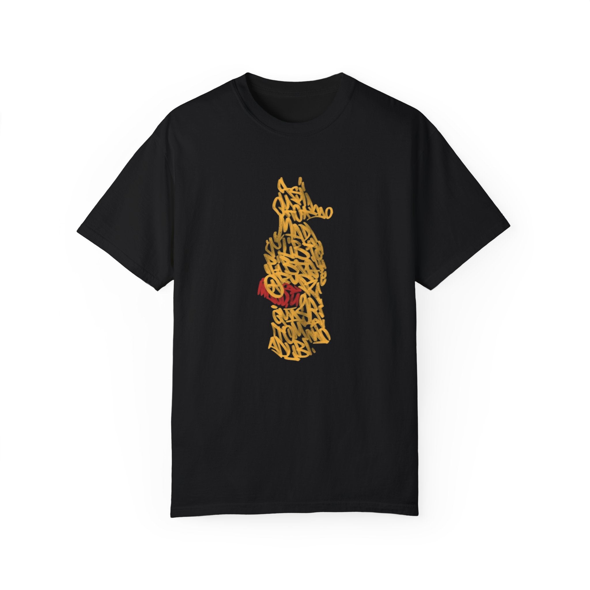 Quasimoto Graffiti T-Shirt – Madlib Street Art Tag Style Hip-Hop Tee