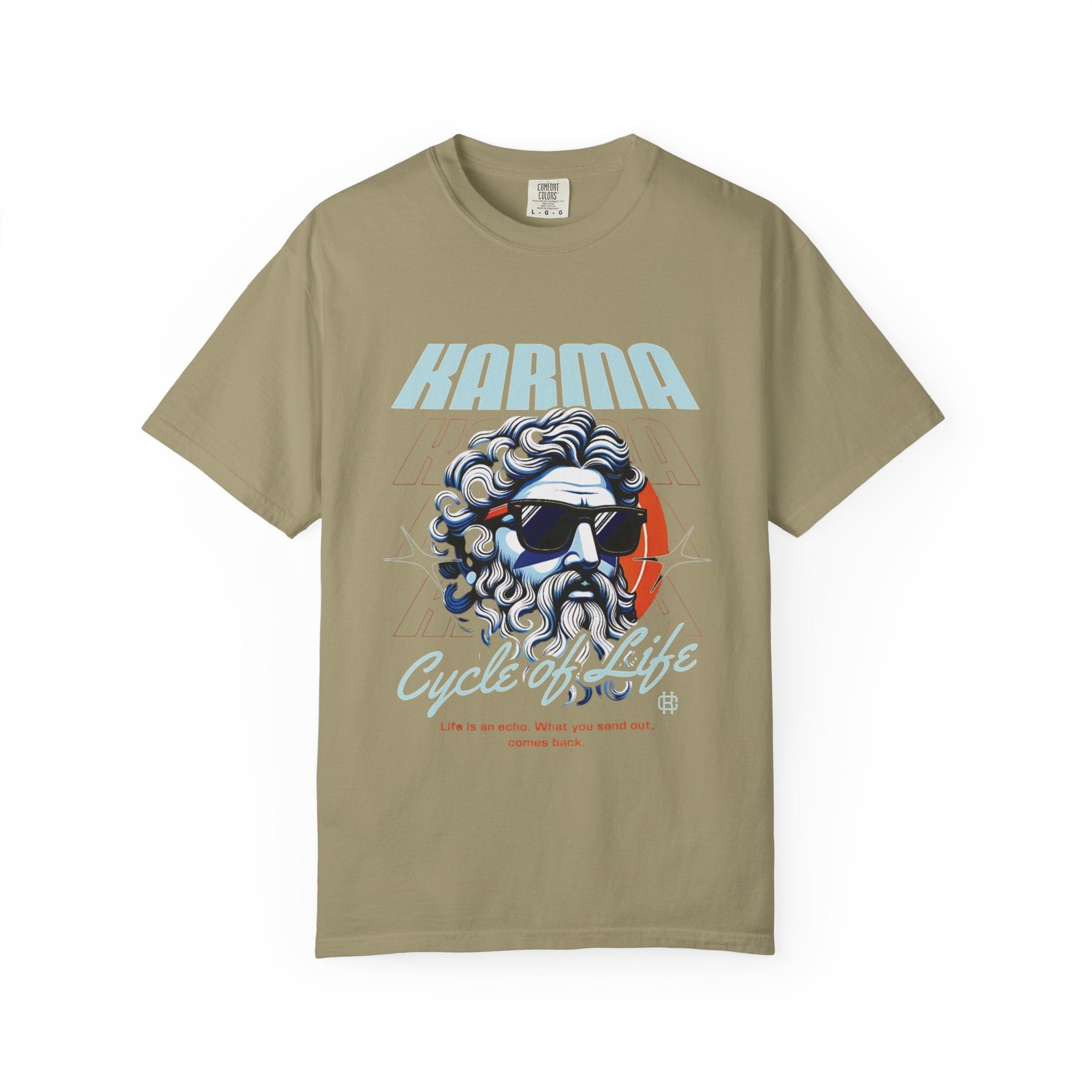 Karma Cycle of Life T-Shirt - Philosophical Graphic Tee