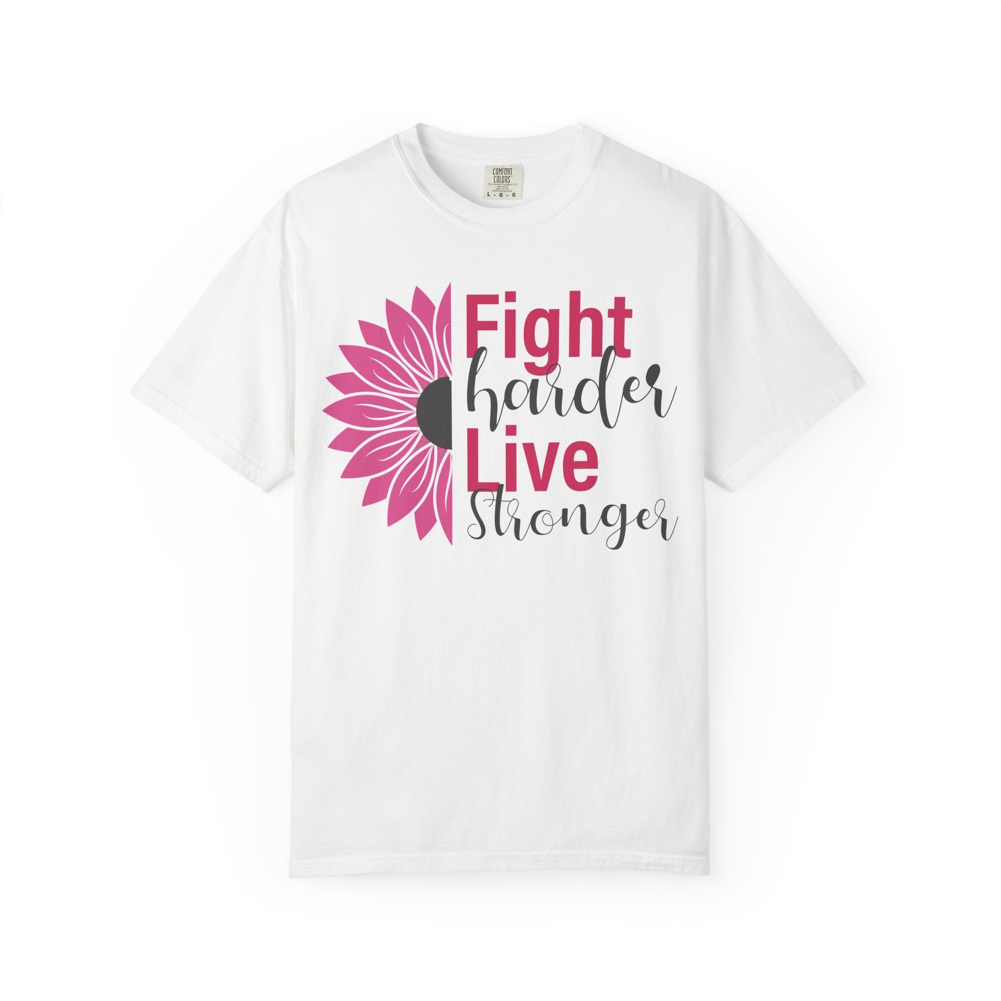 Fight Harder, Live Stronger – Motivational Warrior T-Shirt
