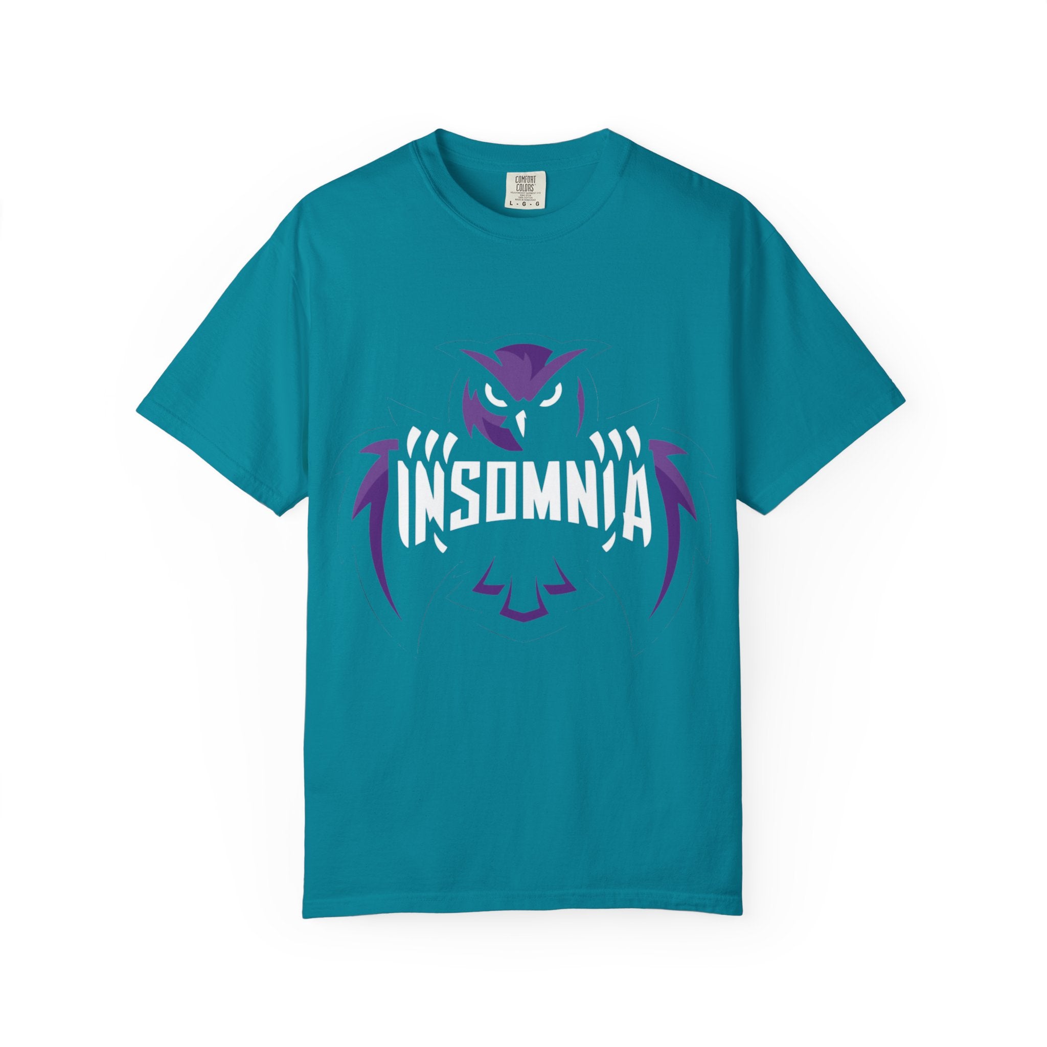 Insomnia Owl Mascot Logo – Fierce Nocturnal Animal Emblem for Gamers, Creators, and Night Owls
