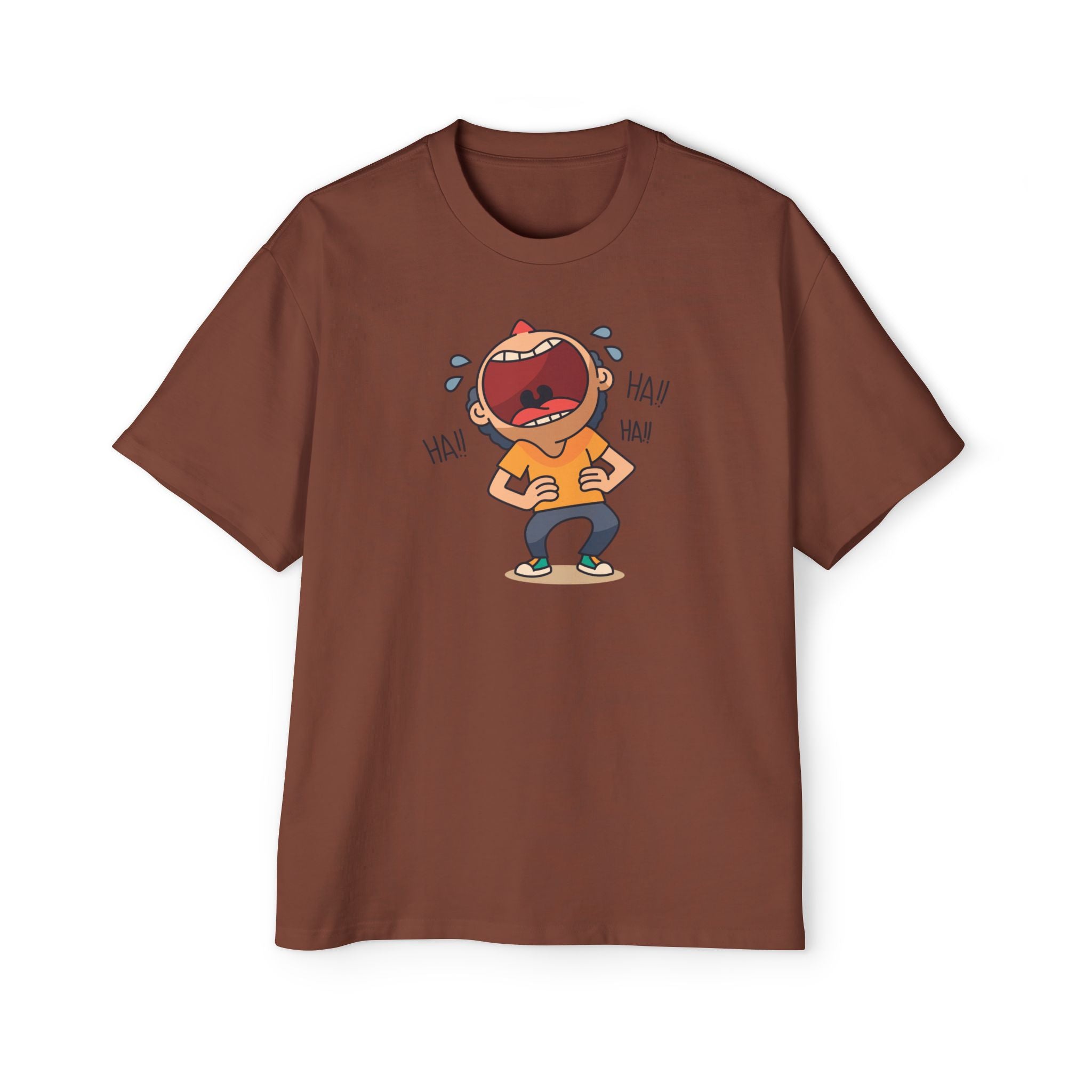 Happiness Is Here cartoon T shirt