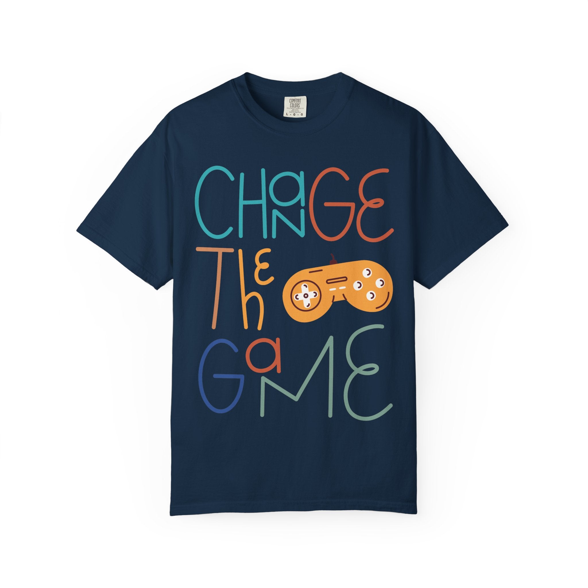 Change The Game Controller T-Shirt - Gamer Motivation Tee