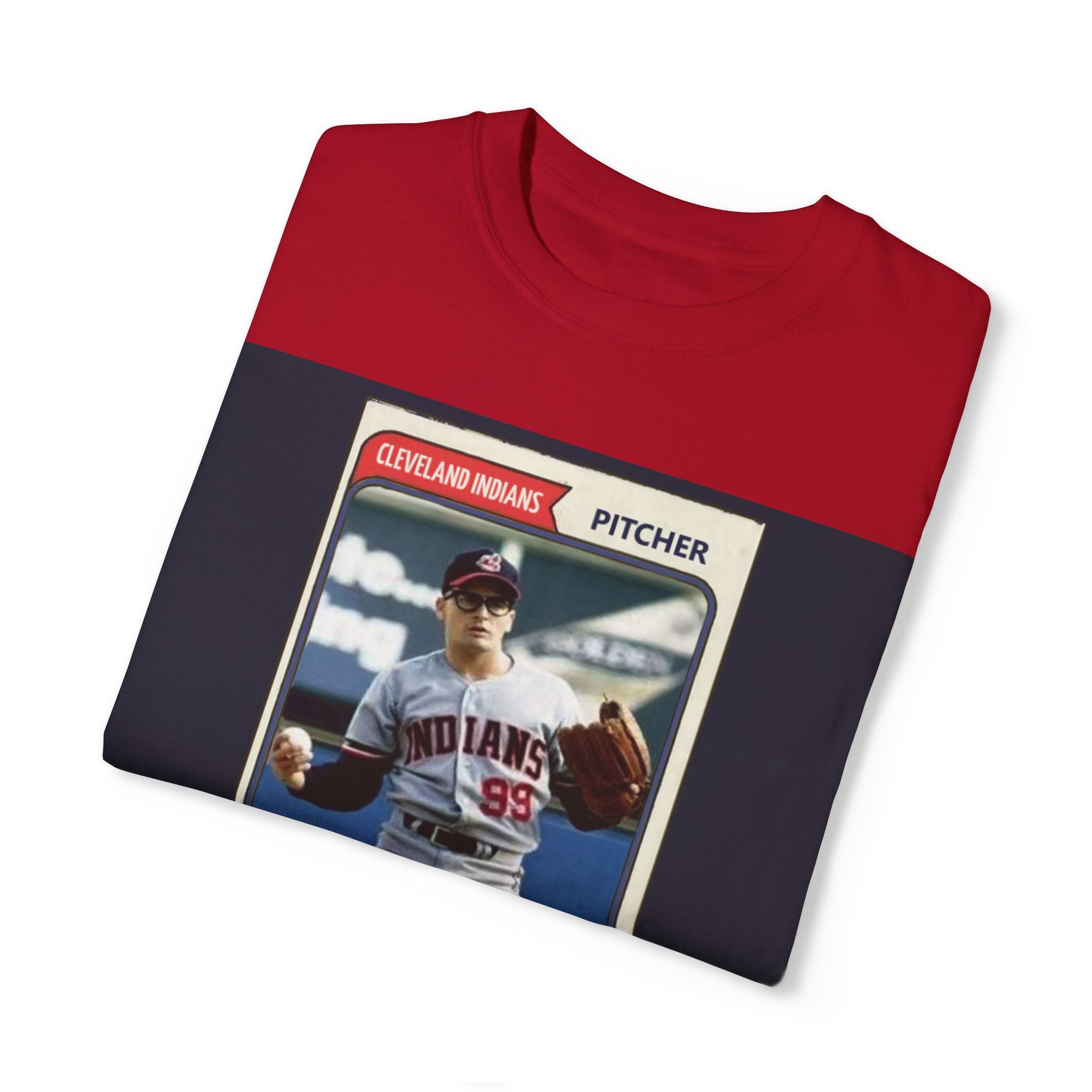 Major Leaque Ricky Vaughn Baseball Card T-Shirt