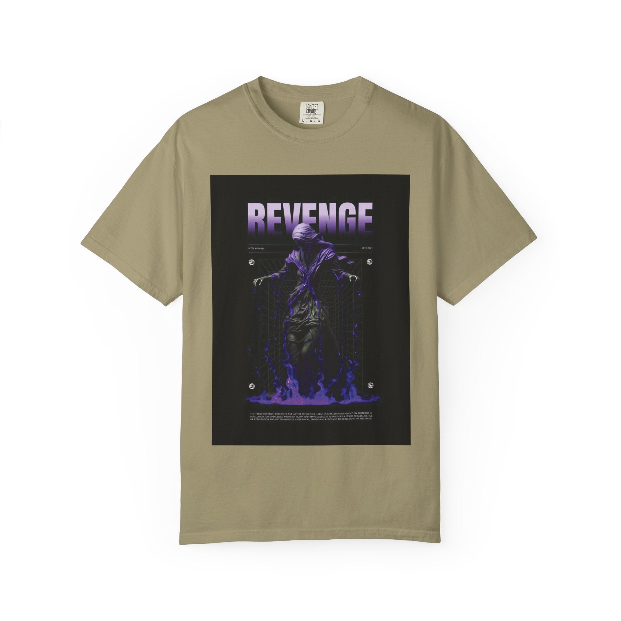Revenge Graphic T-Shirt - Dark Aesthetic Streetwear Tee