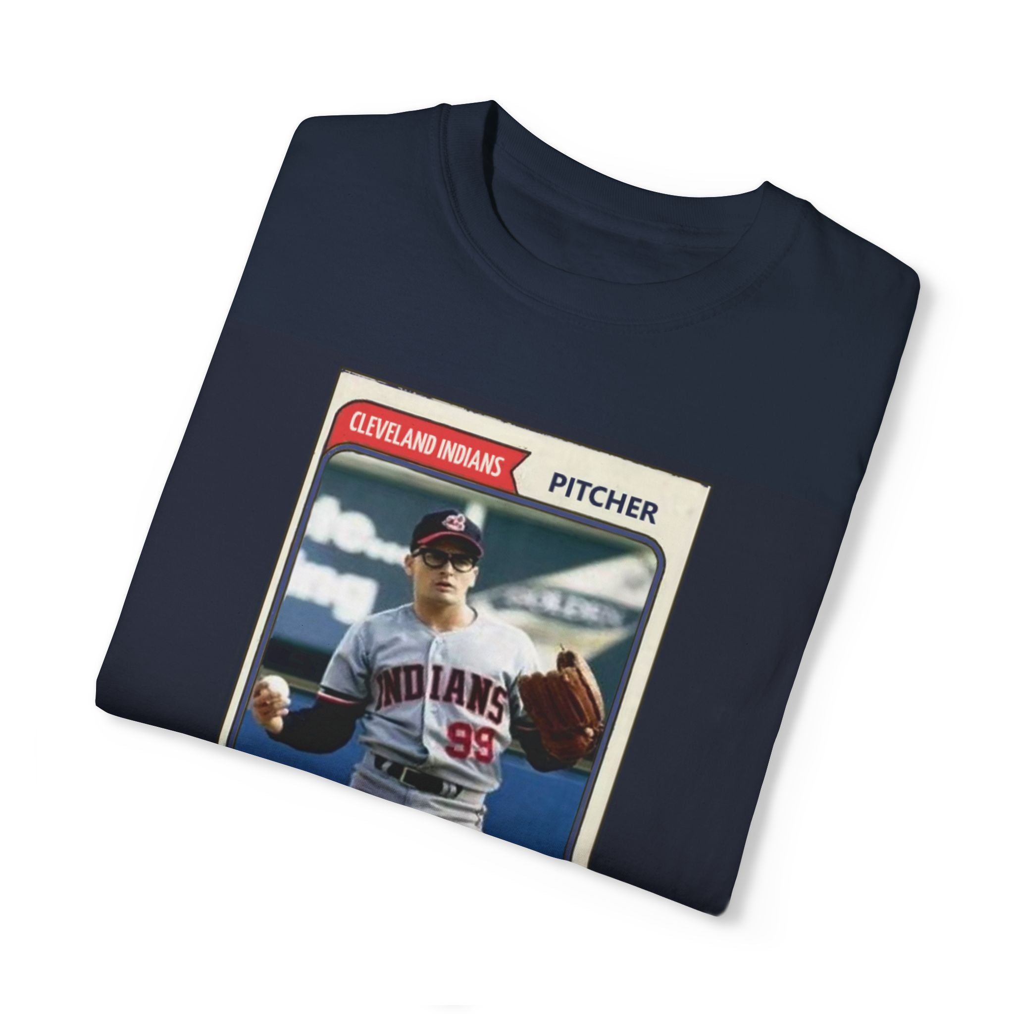 Major Leaque Ricky Vaughn Baseball Card T-Shirt