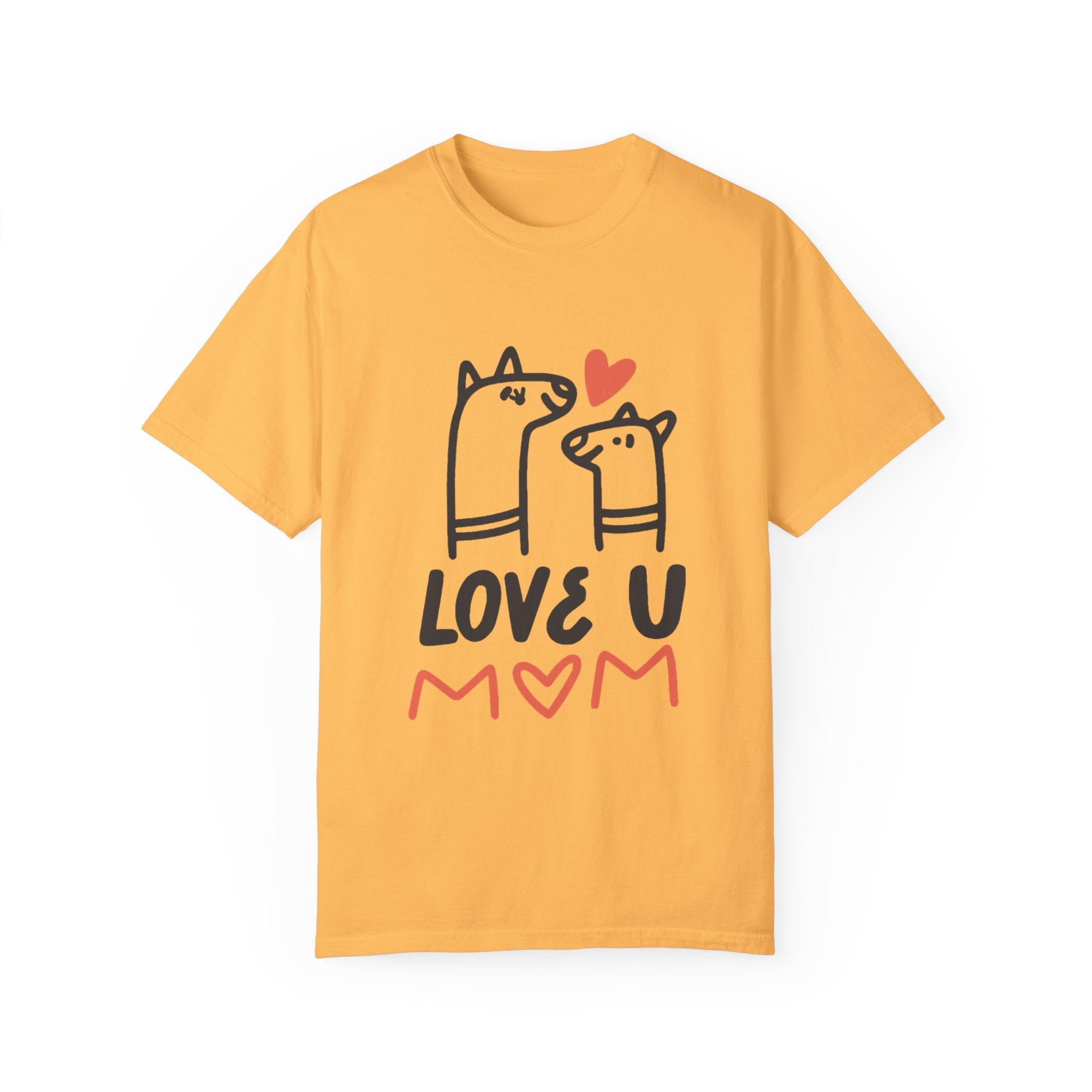 Love U Mom T-Shirt – Heartfelt Mother's Day Gift Tee