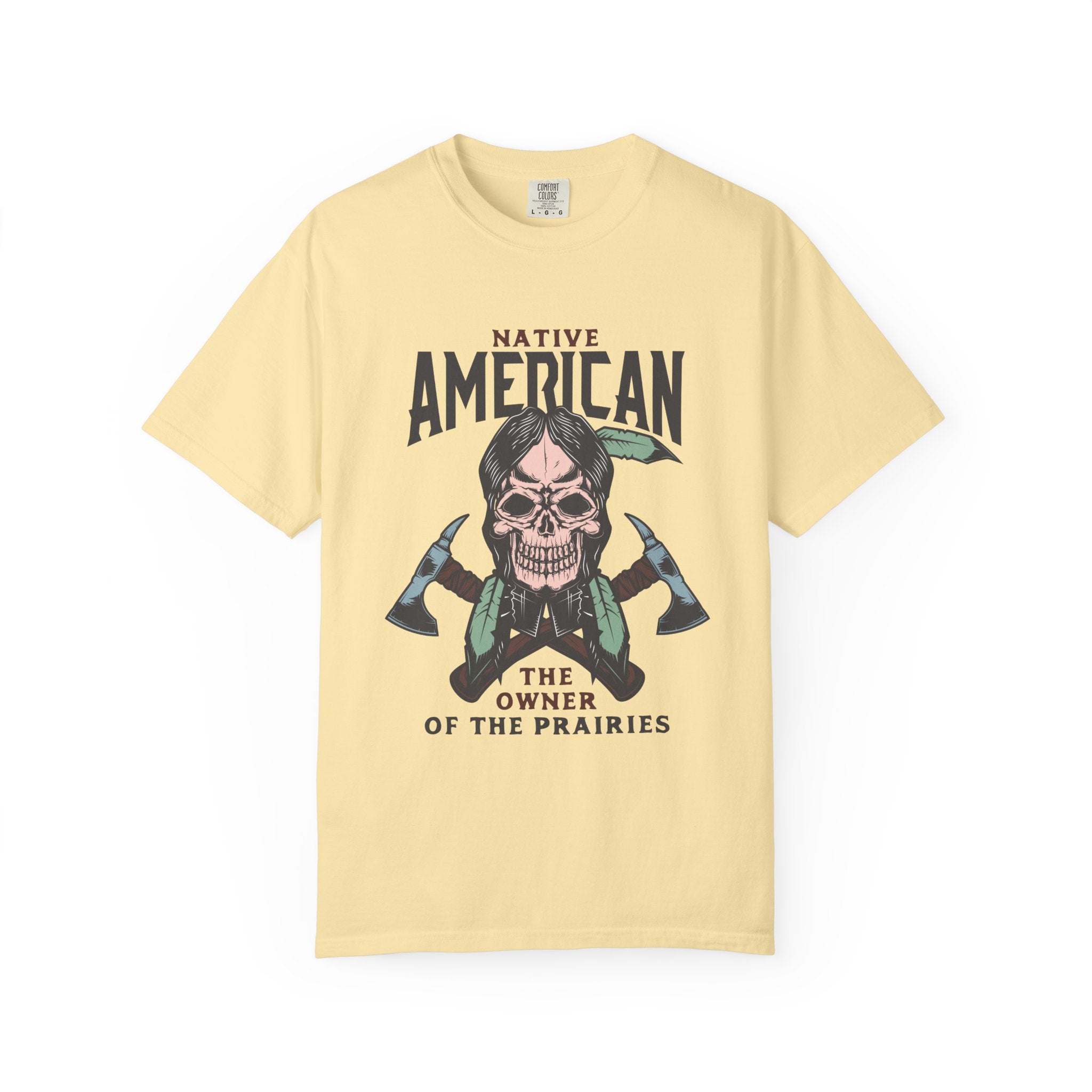 Native American – The Owner of the Prairies T-Shirt | Heritage & Pride Graphic Tee