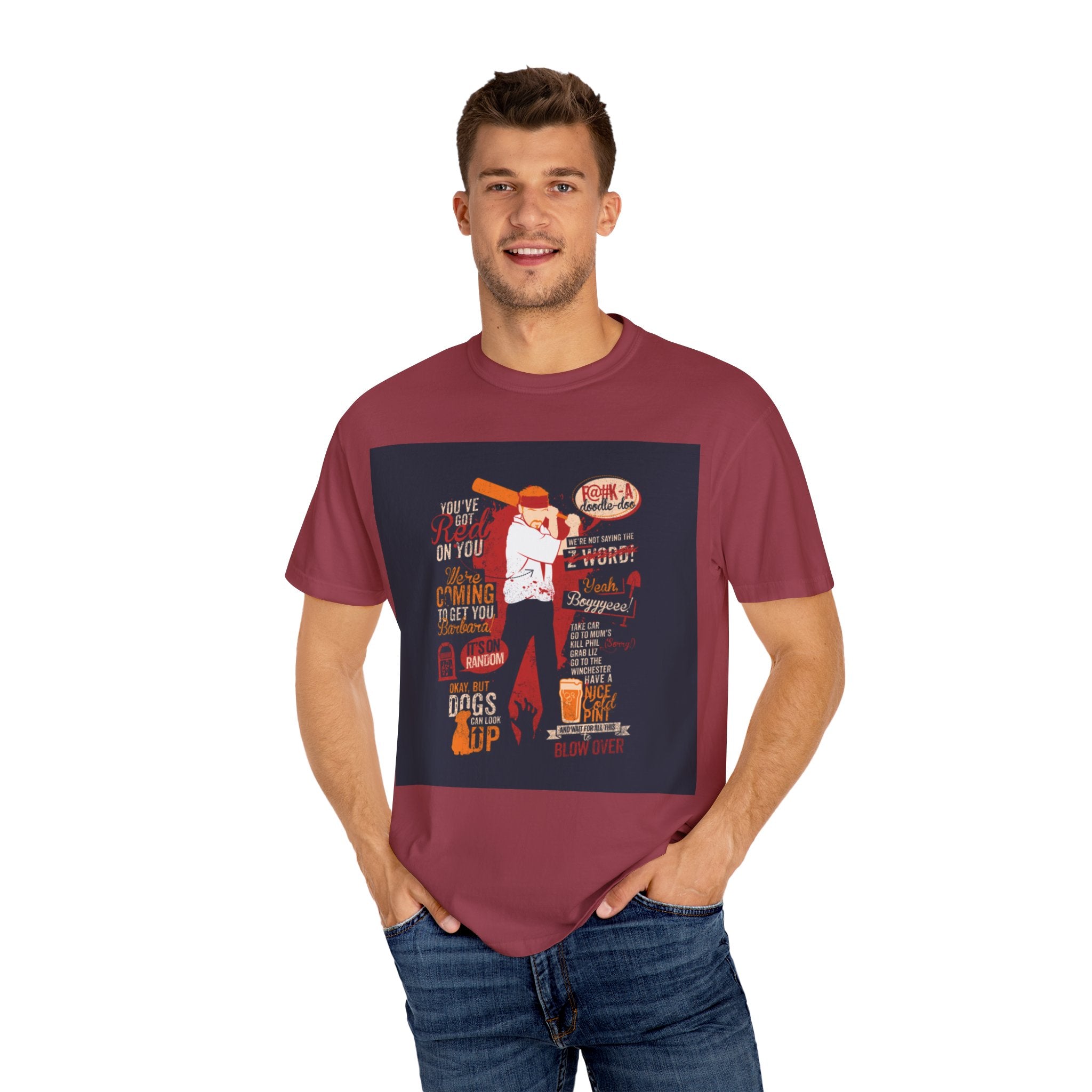 Shaun of The Dead Quotes T- Shirt