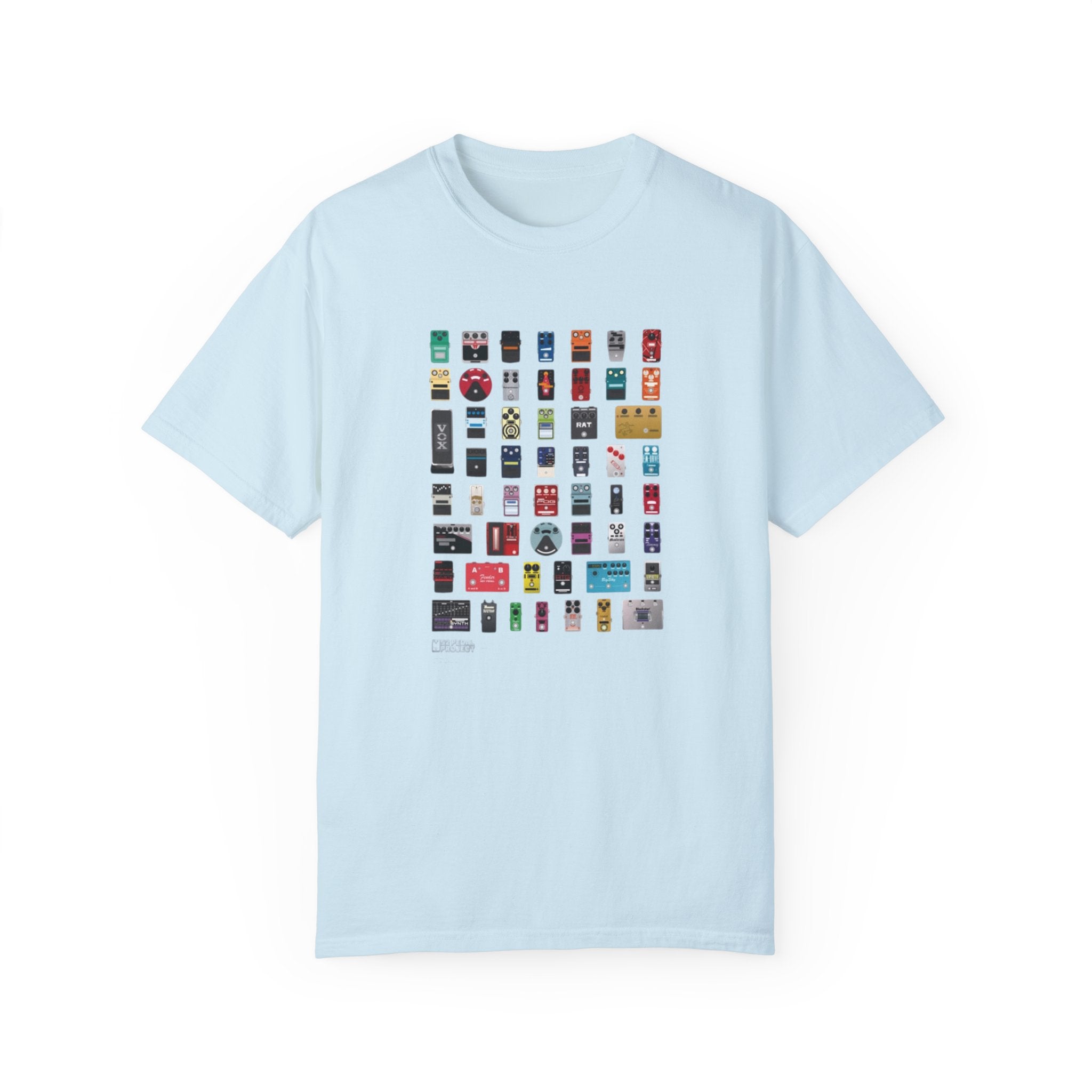 The 52 Pedal Project T-Shirt – Guitar Effects Pedalboard Enthusiast Tee
