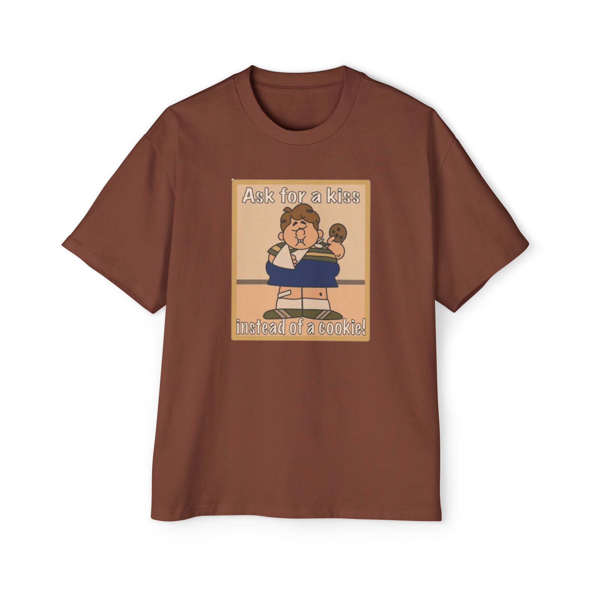 Saturday Morning Cartoons Be Healthy T-Shirt – Retro Wellness Fun Tee