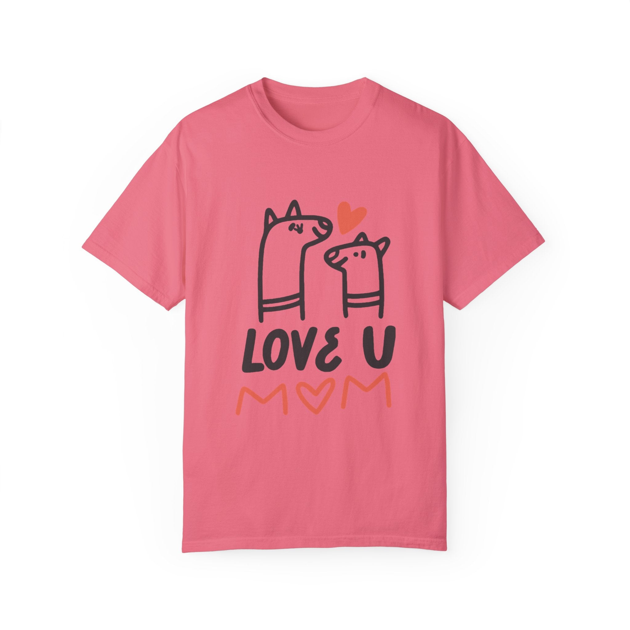 Love U Mom T-Shirt – Heartfelt Mother's Day Gift Tee