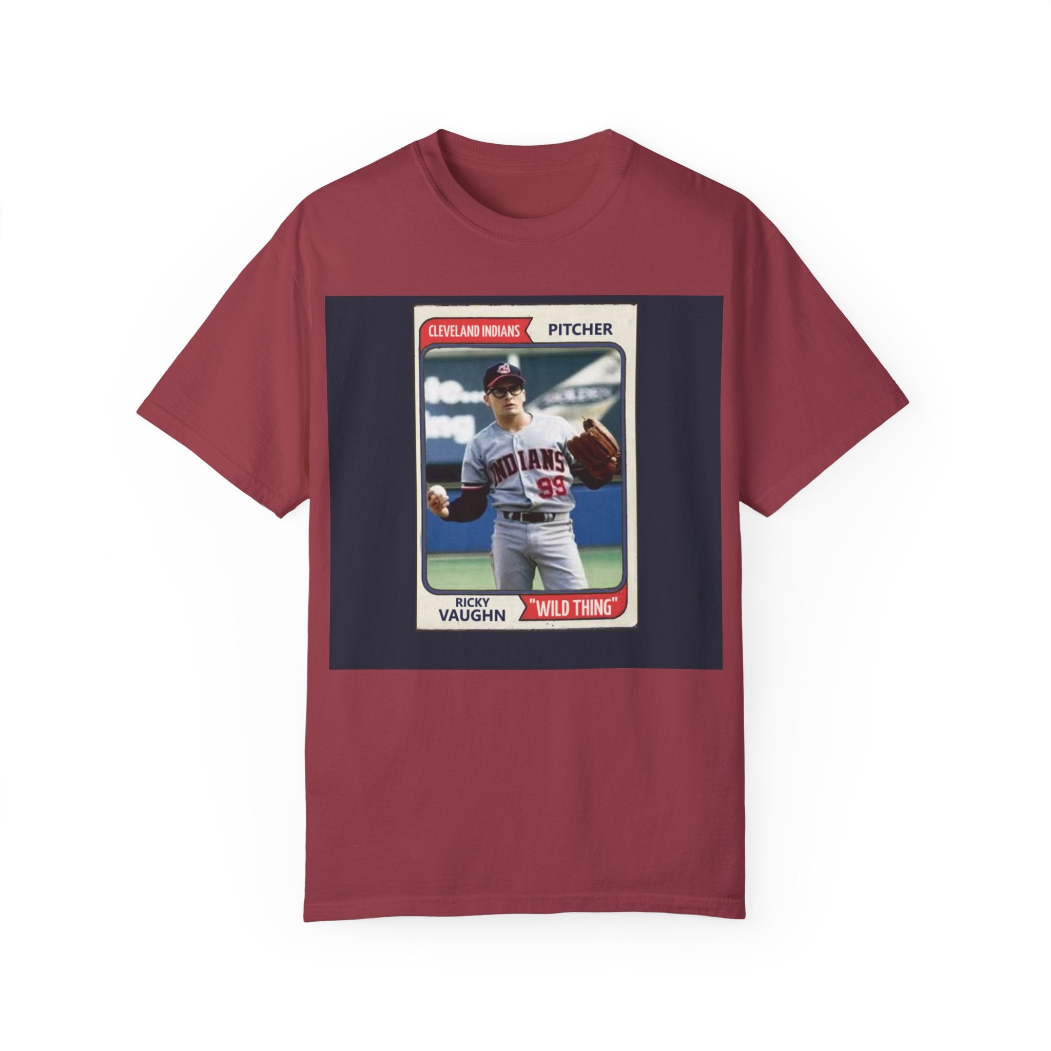 Major Leaque Ricky Vaughn Baseball Card T-Shirt