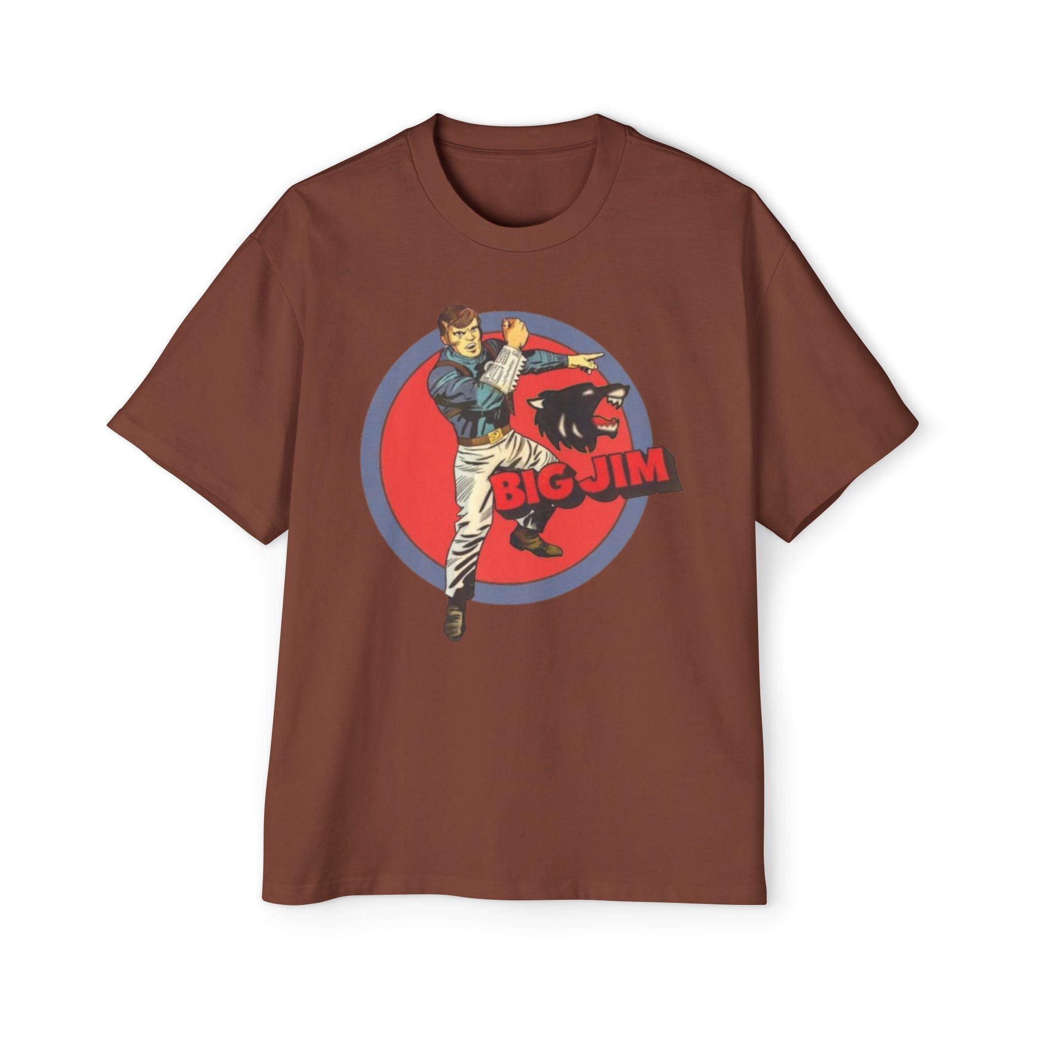 Big Action Hero T-Shirt – 70s Toy-Inspired Vintage Graphic Tee