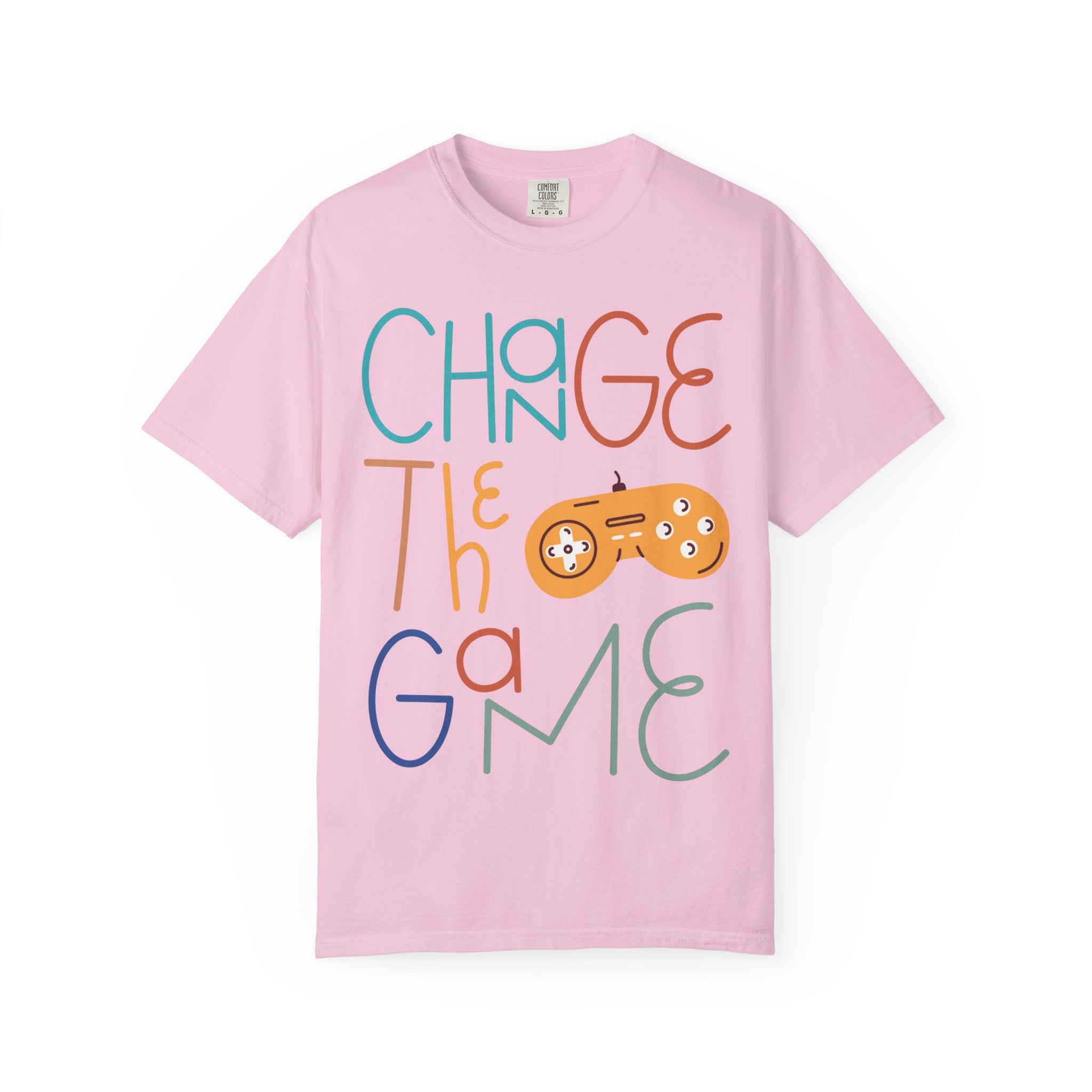 Change The Game Controller T-Shirt - Gamer Motivation Tee
