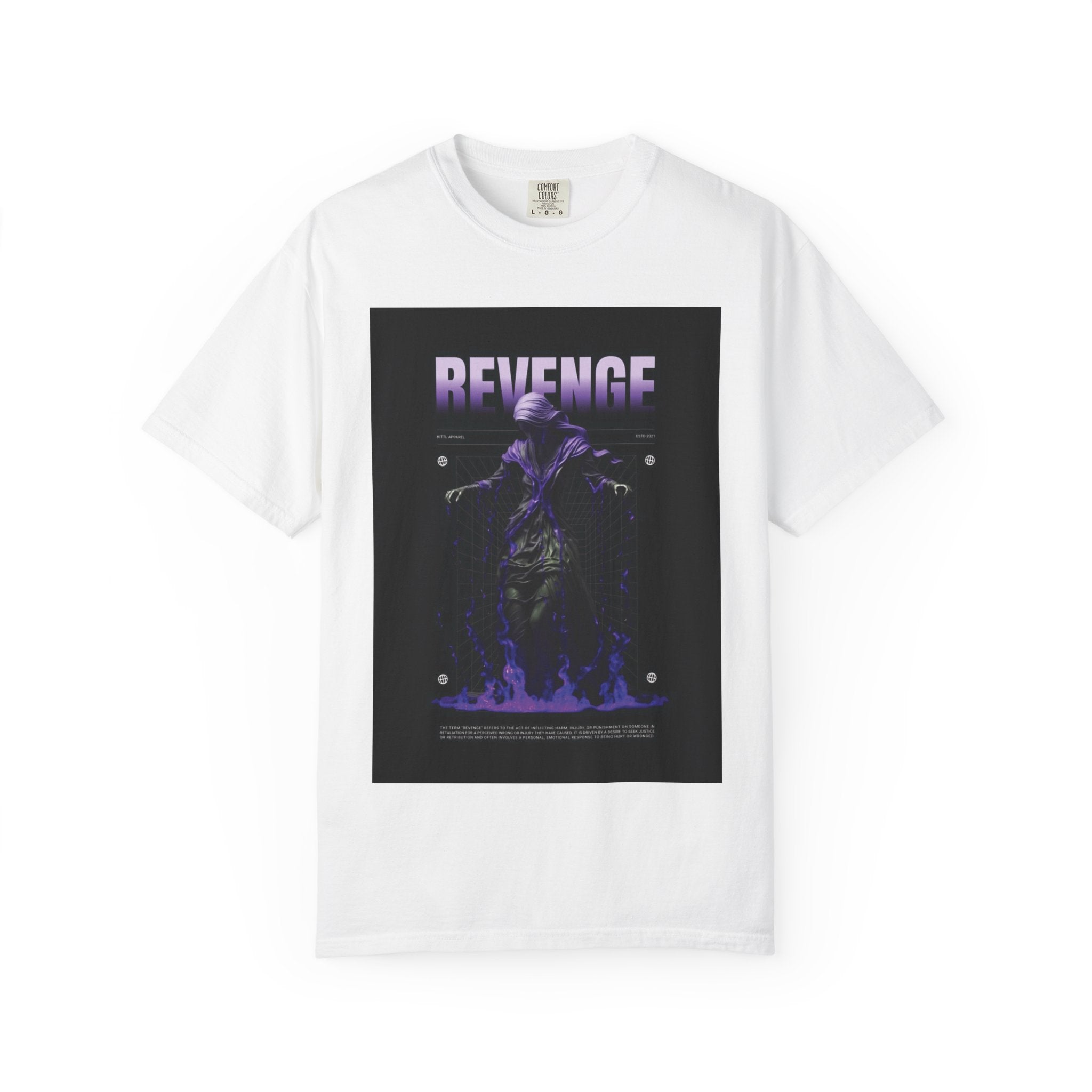 Revenge Graphic T-Shirt - Dark Aesthetic Streetwear Tee