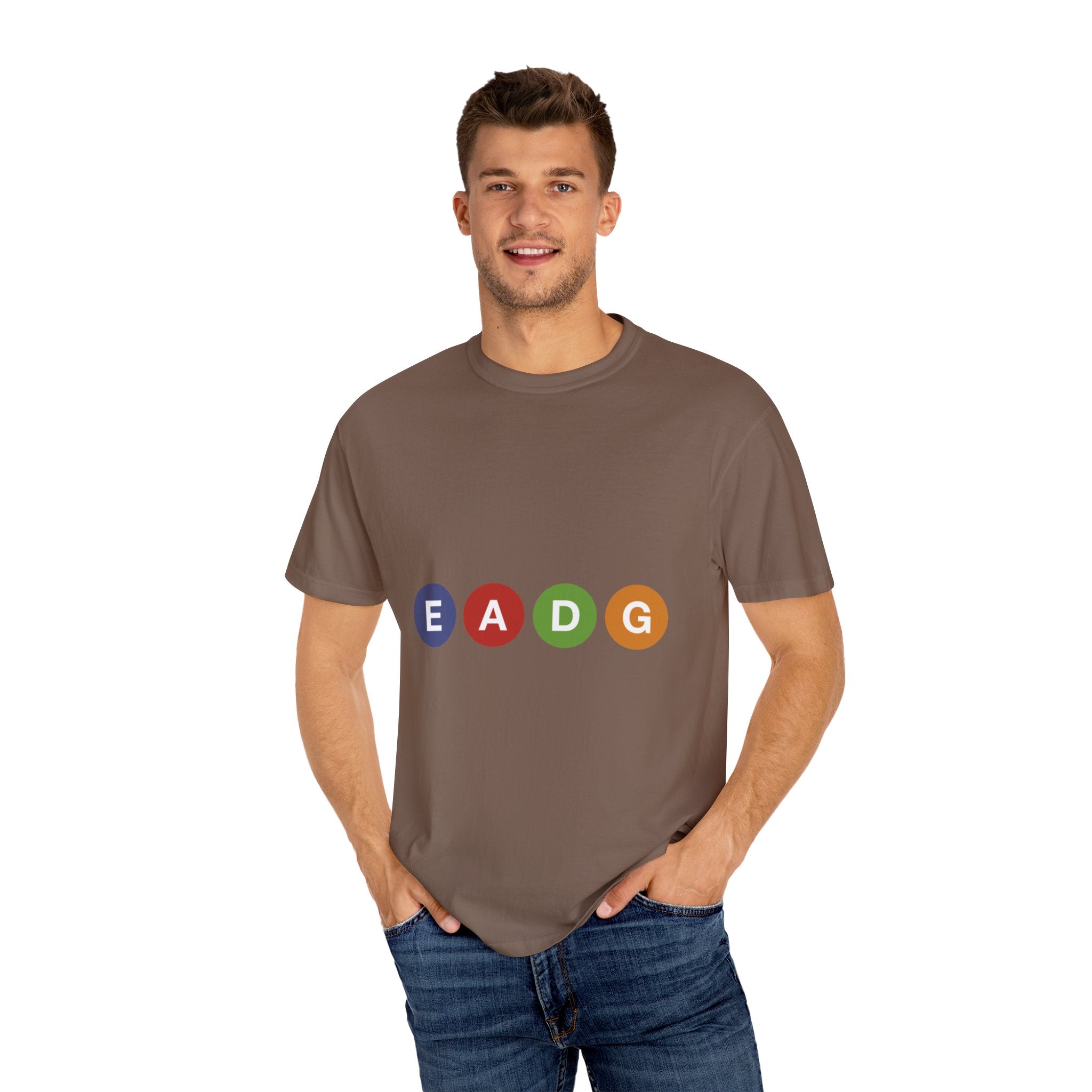 EADG Bass World T-Shirt – Essential Strings Tee for Bass Guitarists