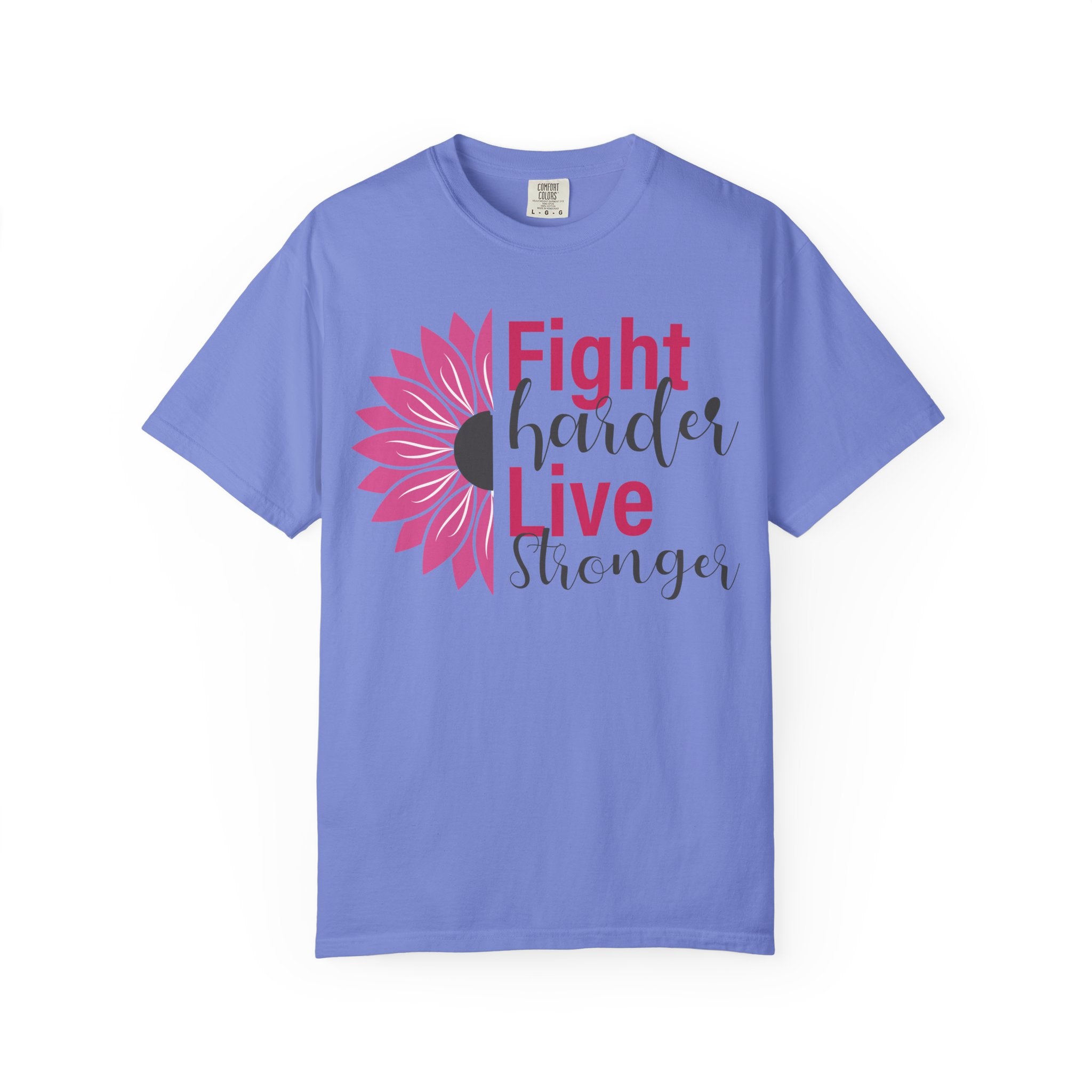 Fight Harder, Live Stronger – Motivational Warrior T-Shirt