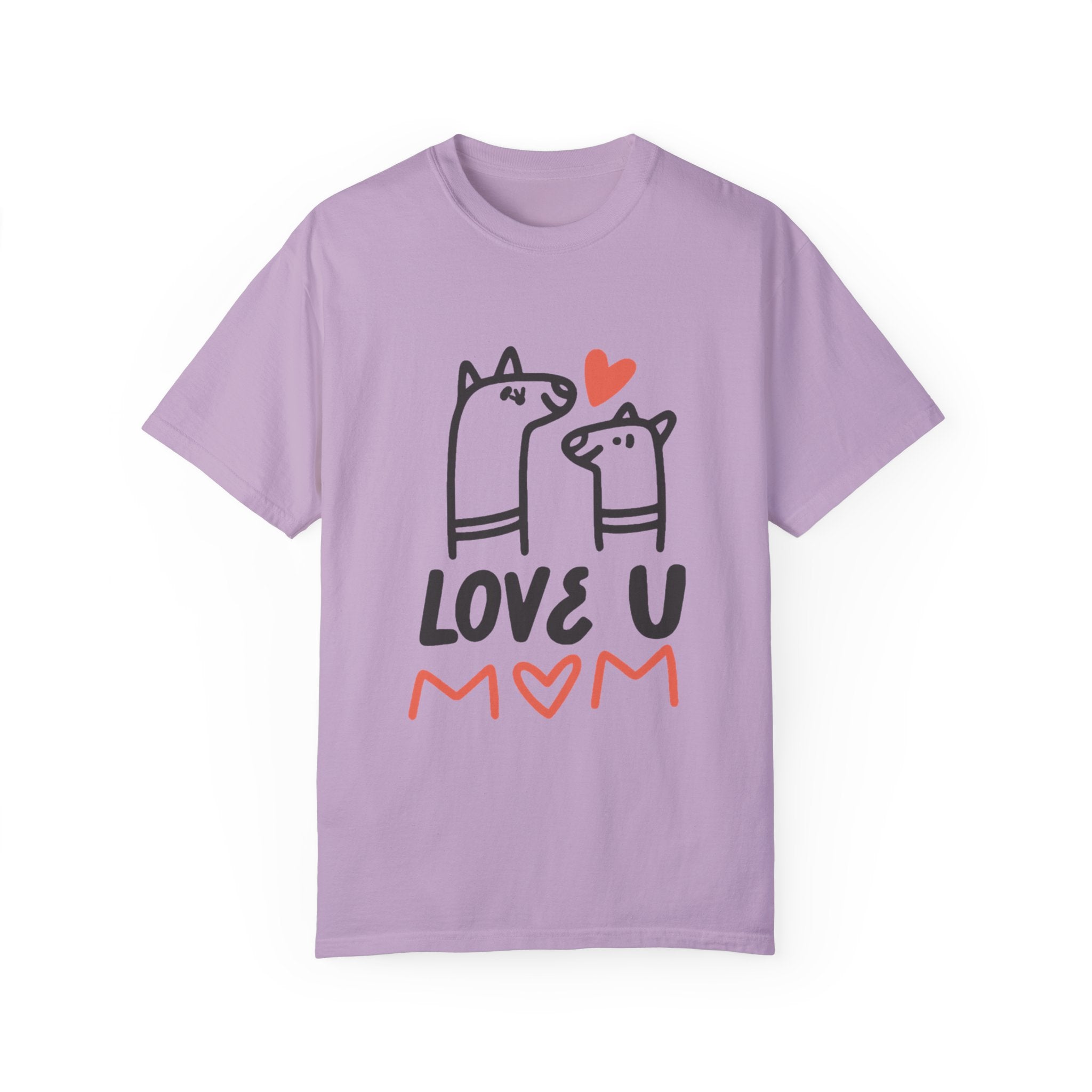 Love U Mom T-Shirt – Heartfelt Mother's Day Gift Tee