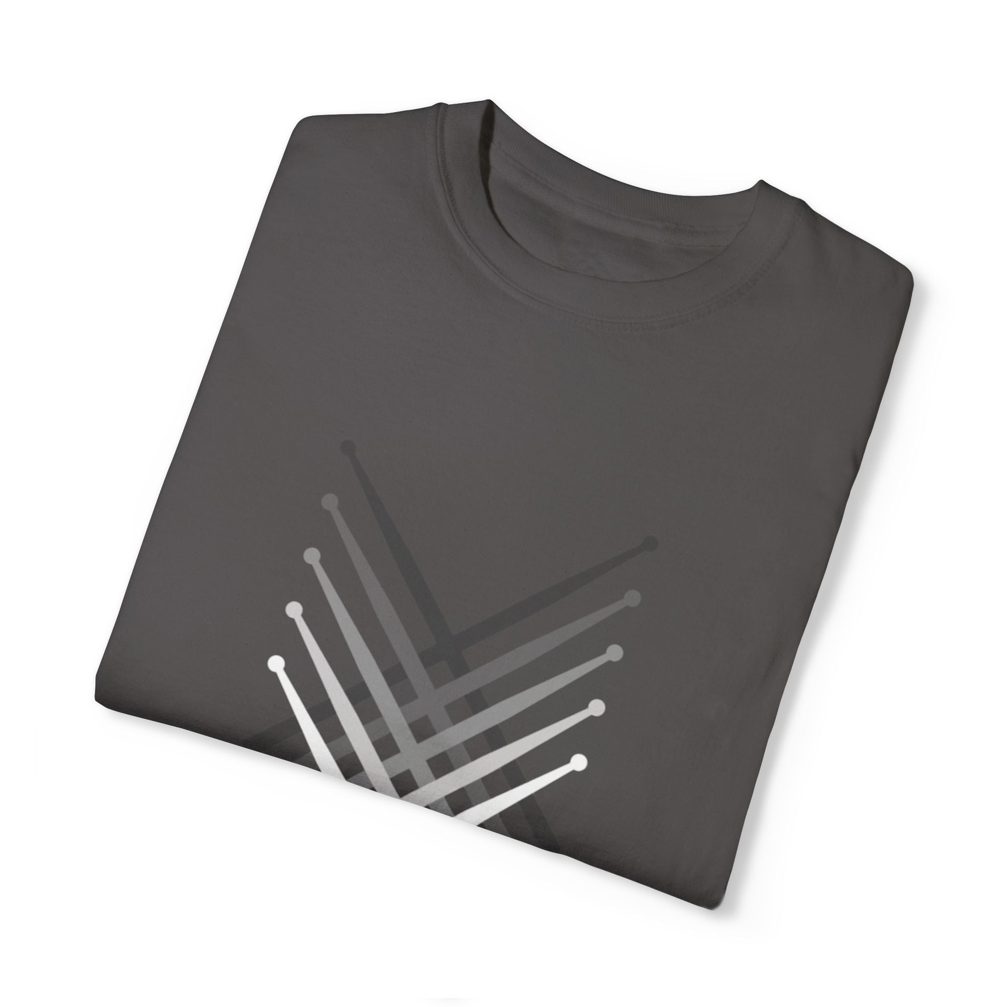 Retro Fading Percussion Drum Sticks T-Shirt – Marching Band Music Tee