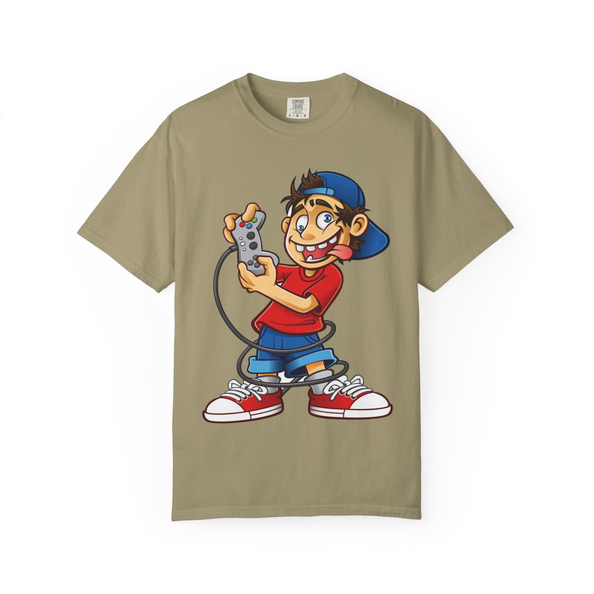 Funny Gamer T-Shirt –  Doodle Style Tee