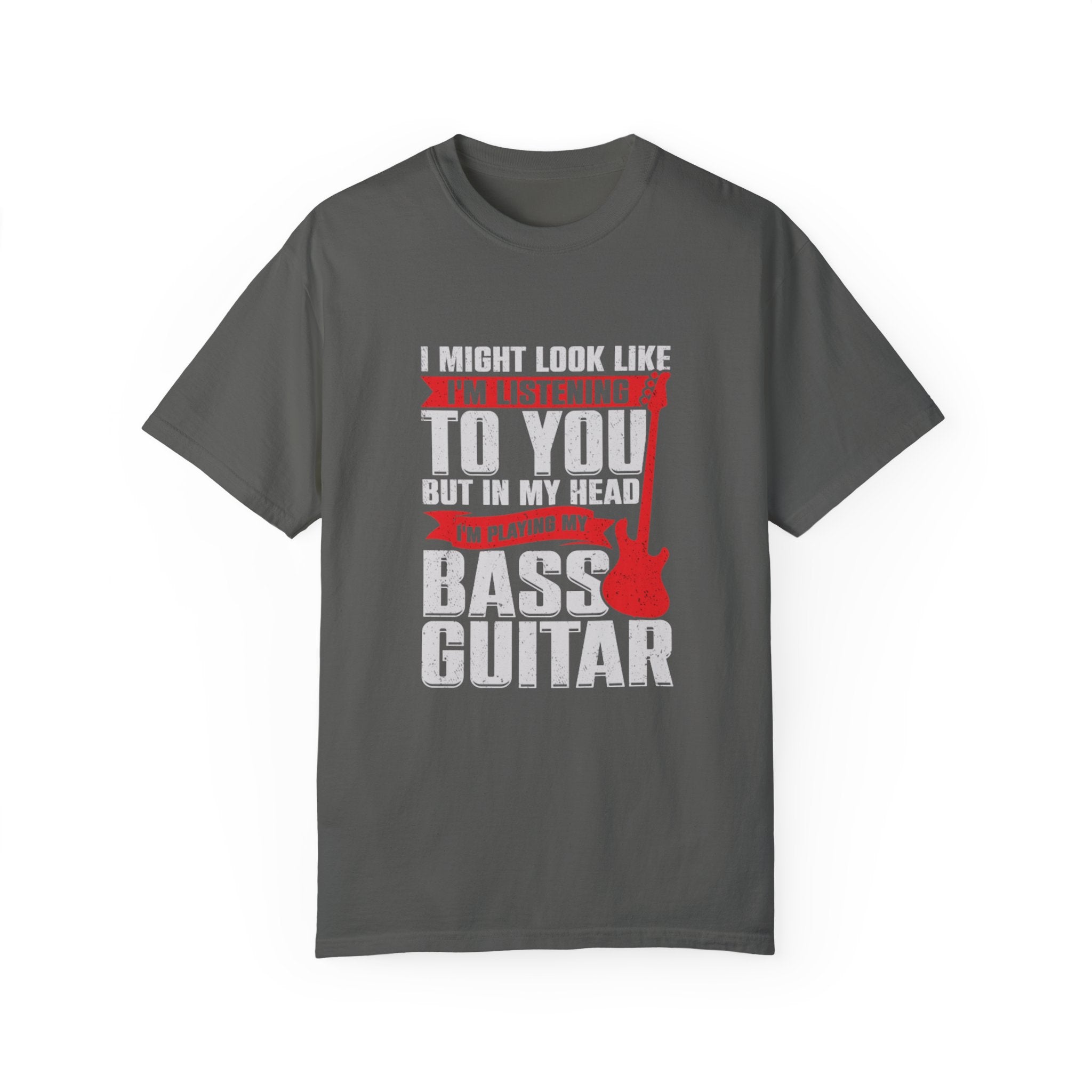 Funny Bass Guitar T-Shirt – Hilarious Music Tee for Bassists & Guitar Lovers