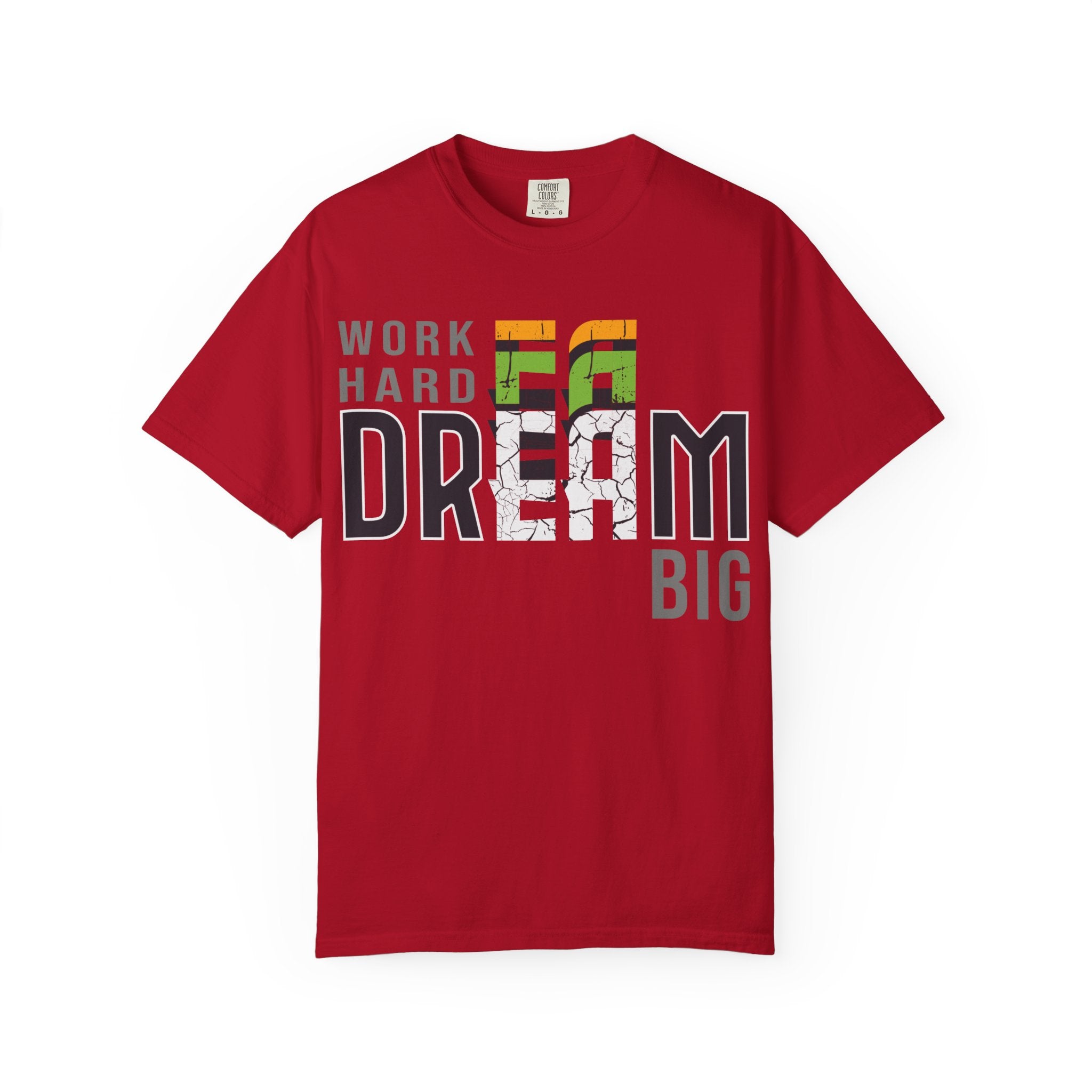Fear Dream Contrast Graphic T-Shirt