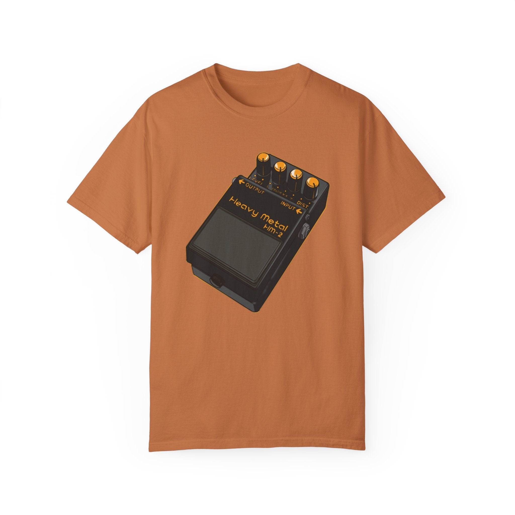 HM2 T-Shirt – Heavy Metal Distortion Pedal Graphic Tee for Guitarists