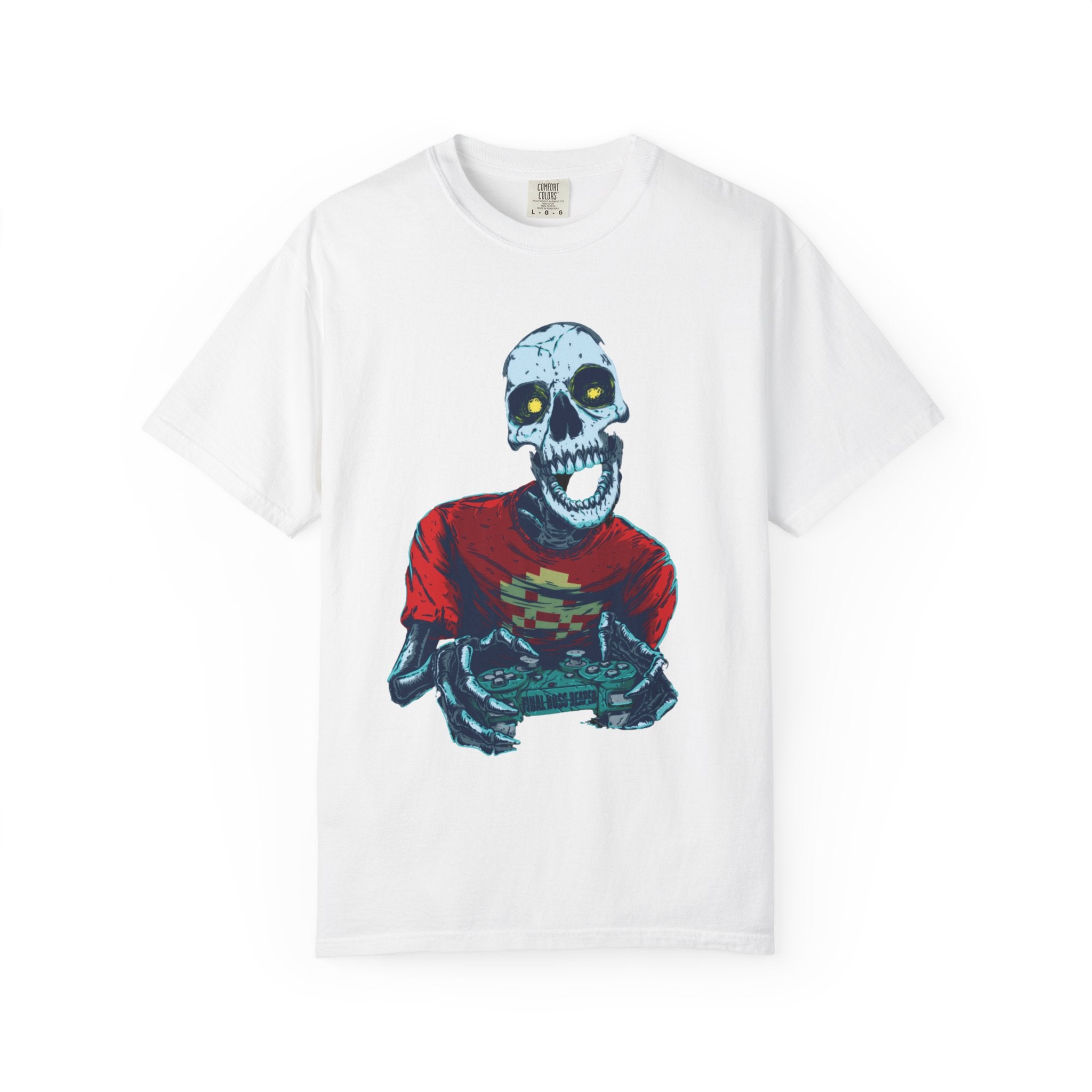 Skeleton Gamer T-Shirt –  Graphic Tee