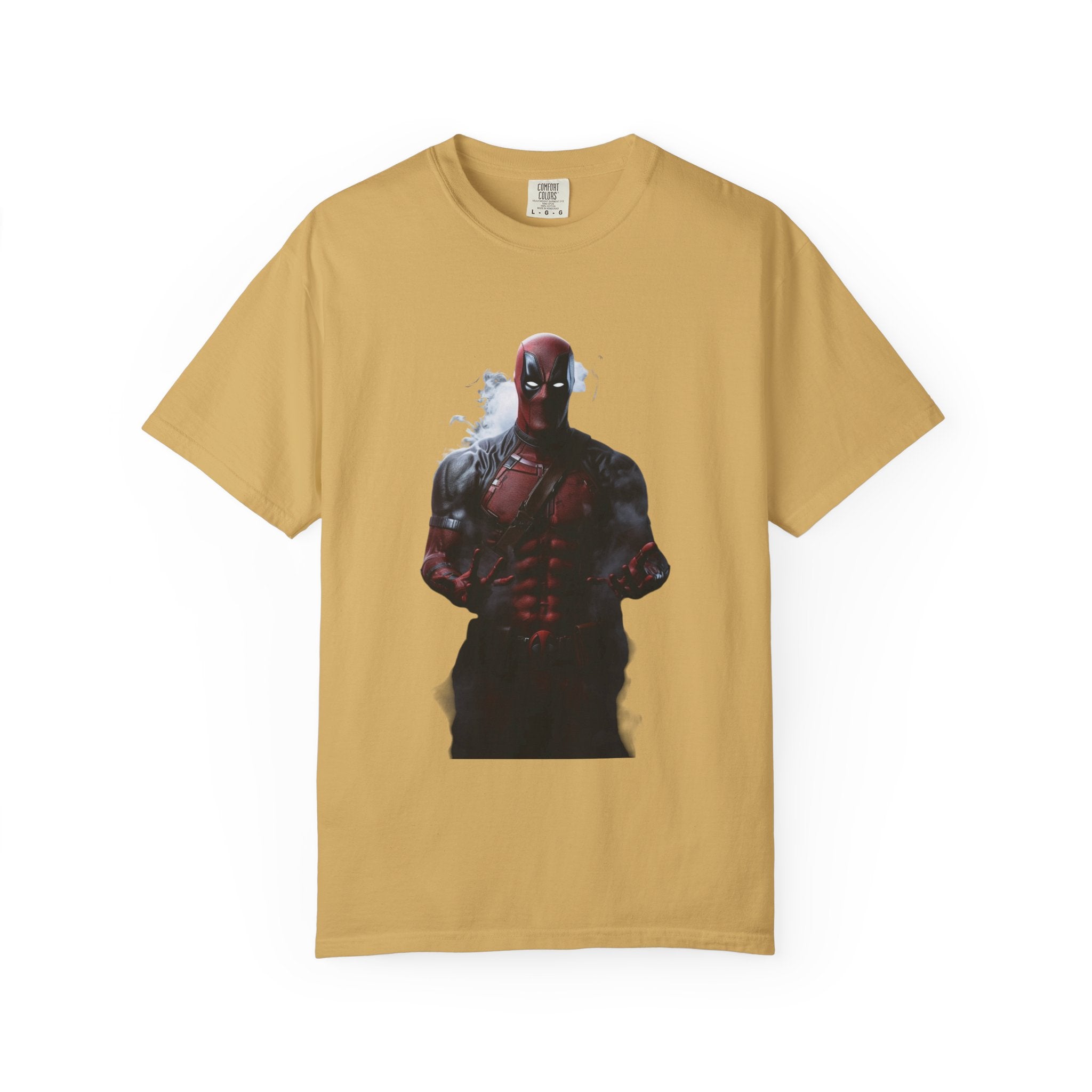 Deadpool Surrounded by Smoke - Merc with a Mouth Art