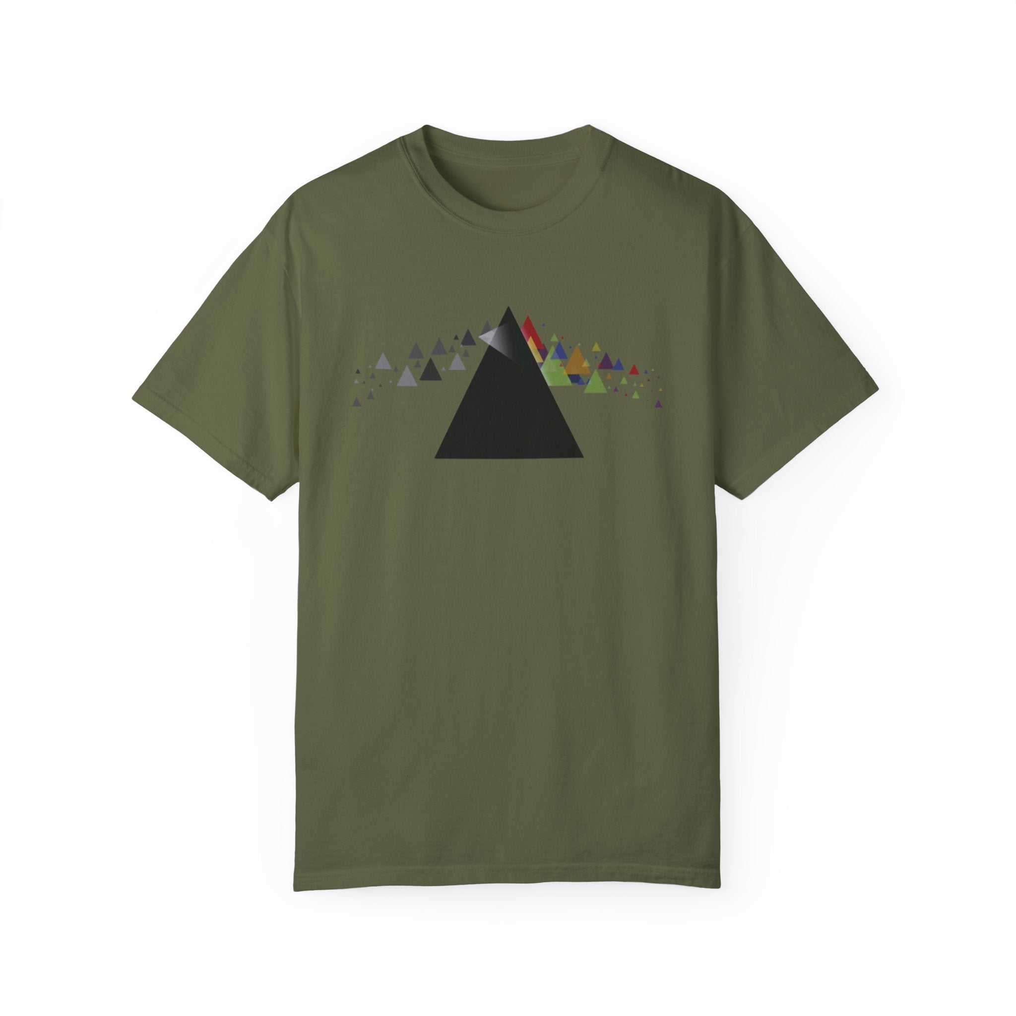 Pink Floyd Triangle Design T-Shirt – Classic Rock Tee with Iconic Prism Graphic