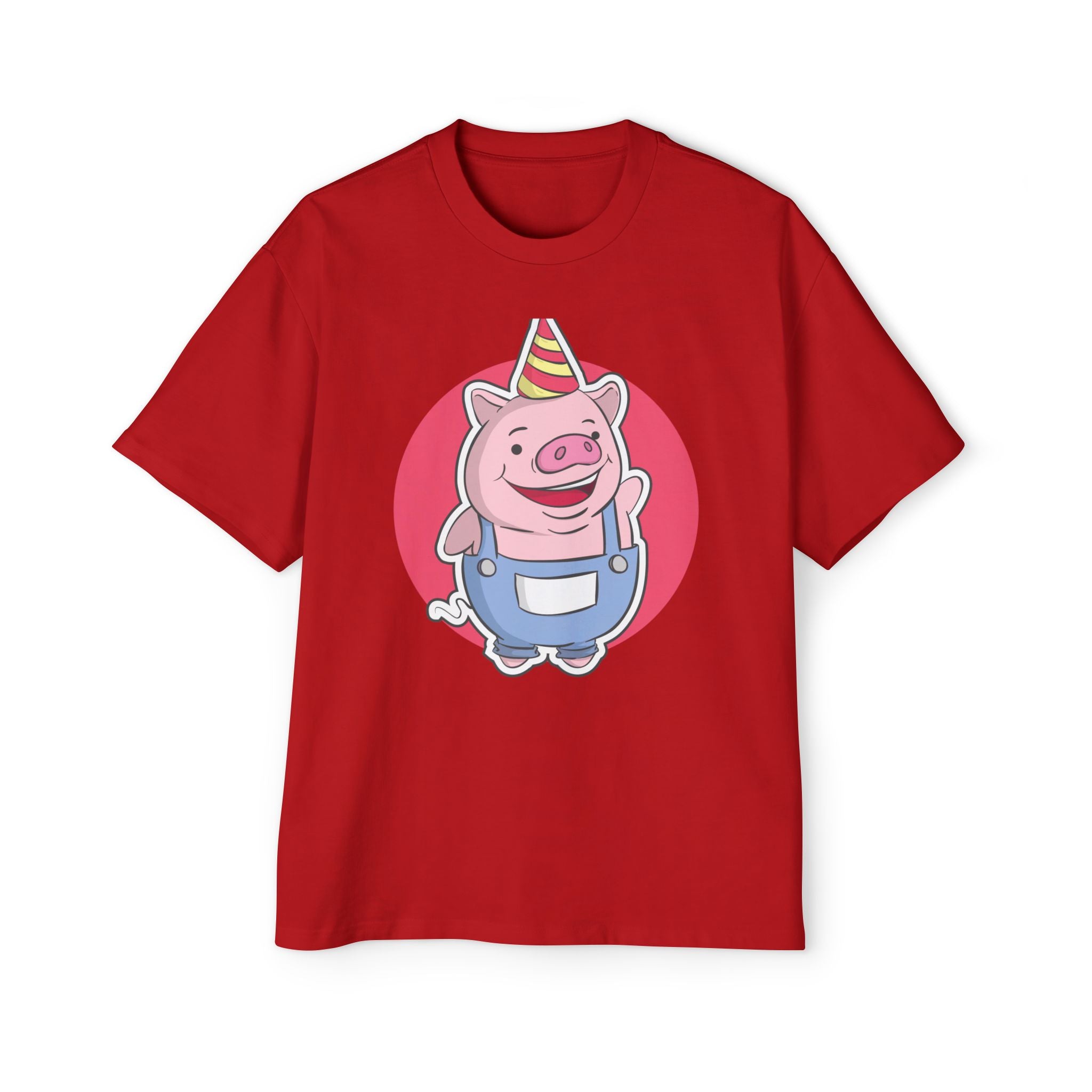 Piggy Birthday Dance T-Shirt – Cute & Funny Cartoon Style