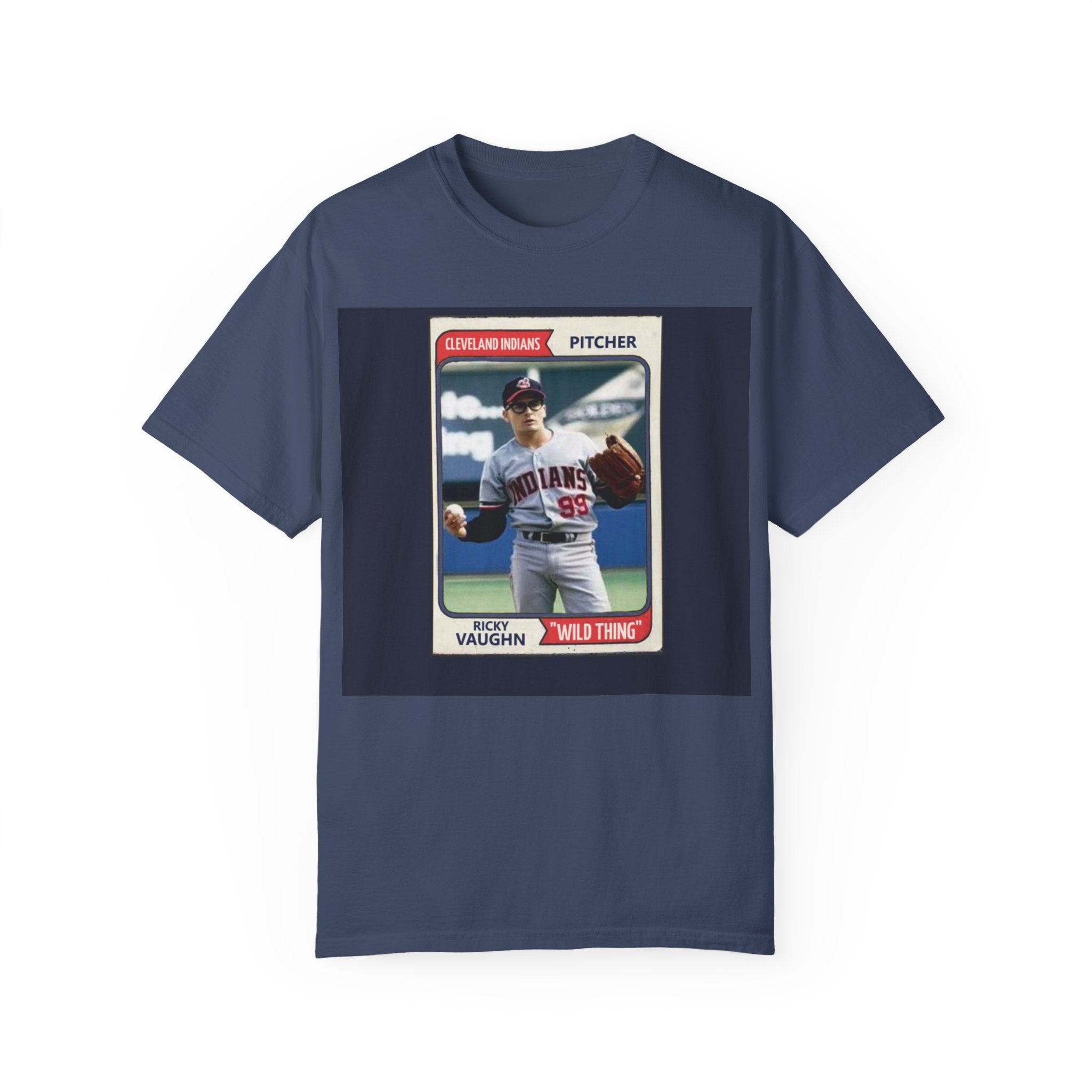 Major Leaque Ricky Vaughn Baseball Card T-Shirt