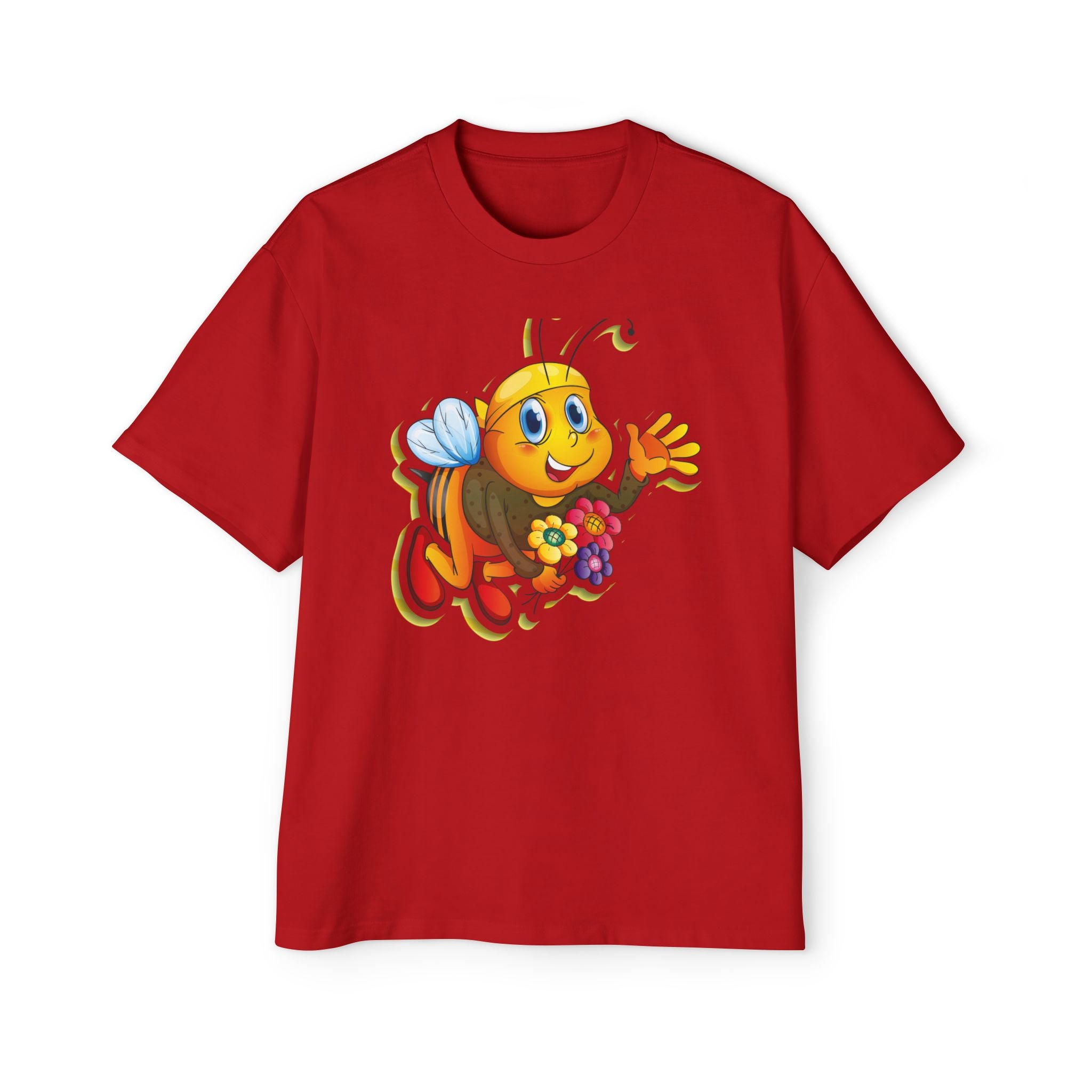little smile honey flying cartoon t shirt