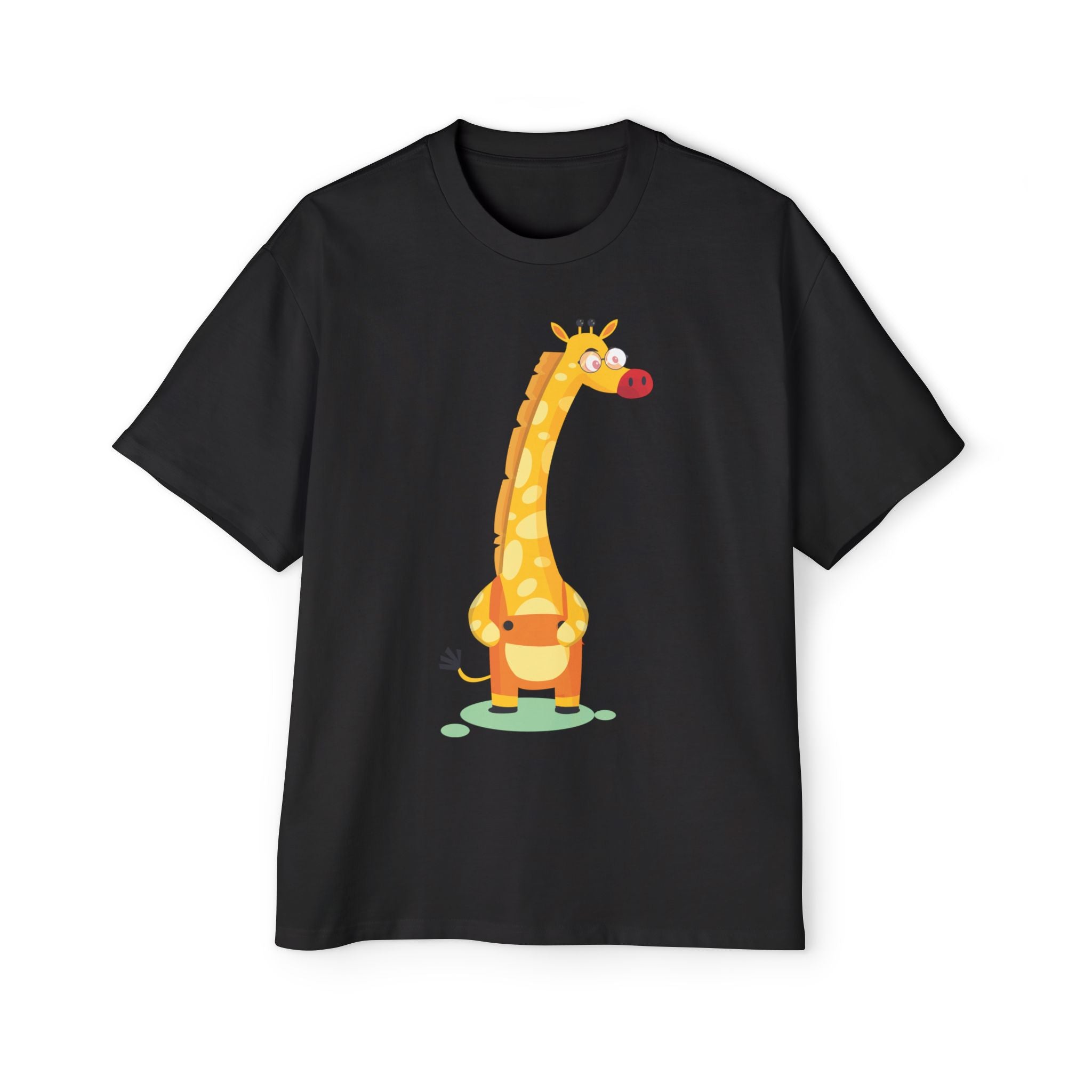 Zarafa Stand Tall Tee – Hilarious Cartoon Giraffe T-Shirt