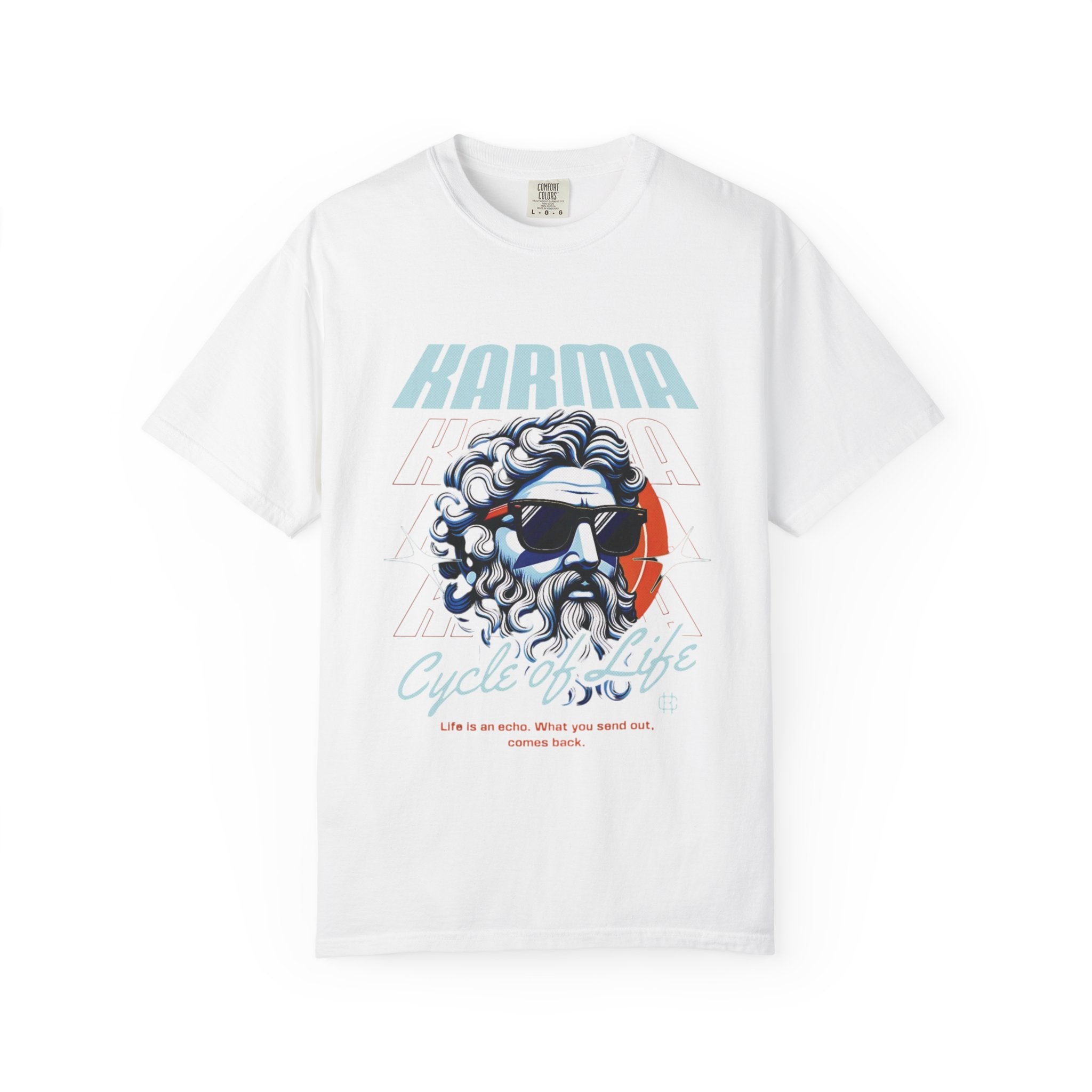 Karma Cycle of Life T-Shirt - Philosophical Graphic Tee